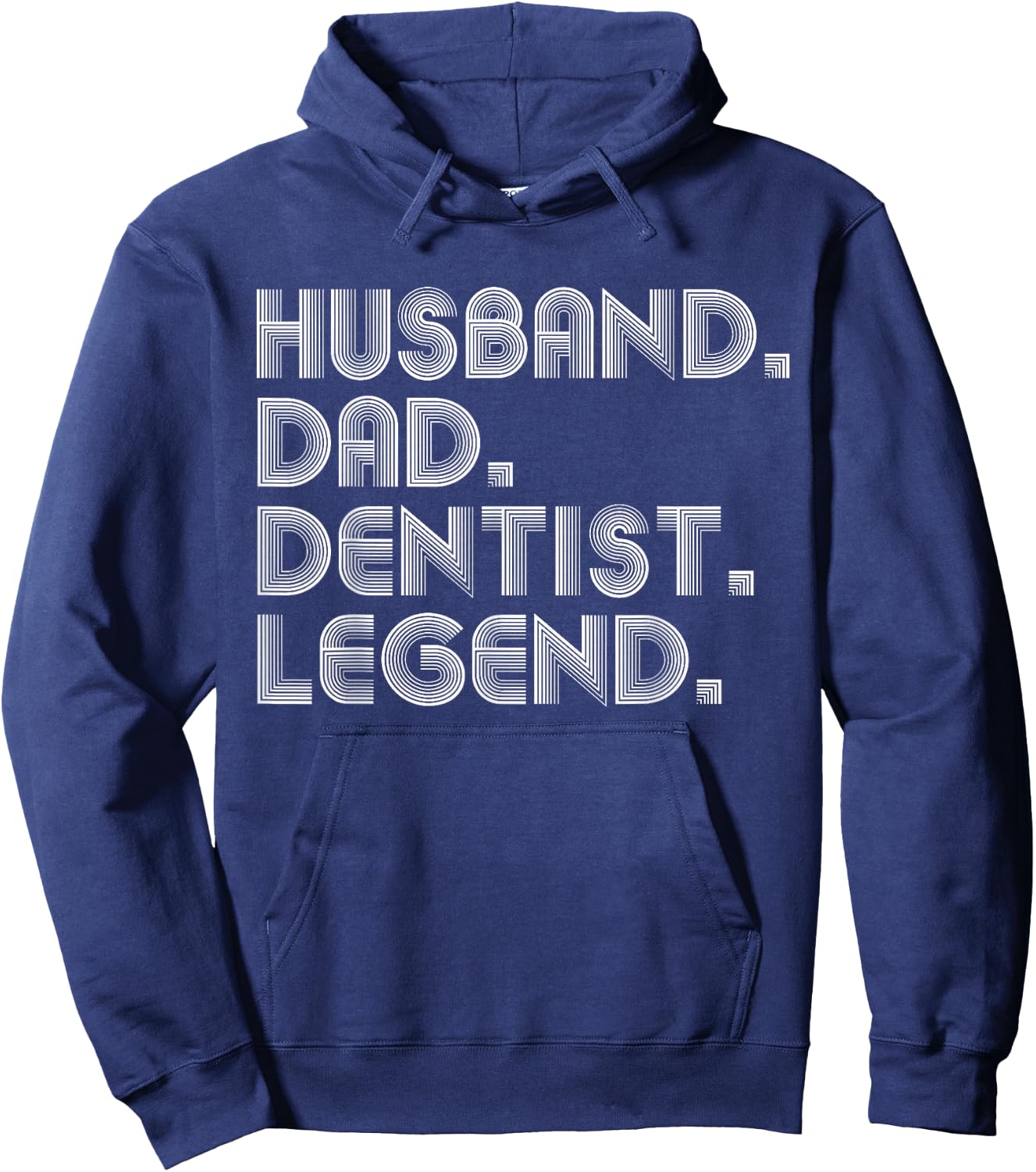 Husband Dad Dentist Funny Dental Assistant Hoodie - Hoodie | Navy