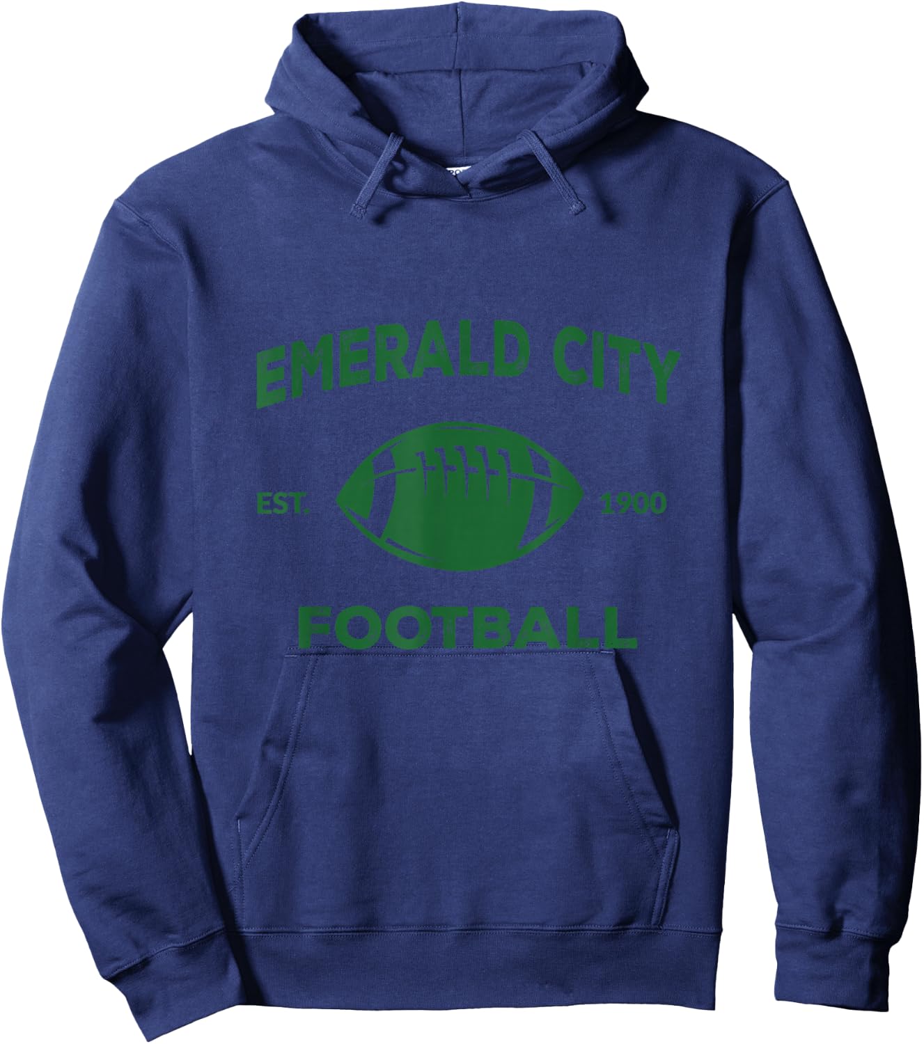 Wizard of Oz Emerald City Football Costume Gift Hoodie - Hoodie | Navy