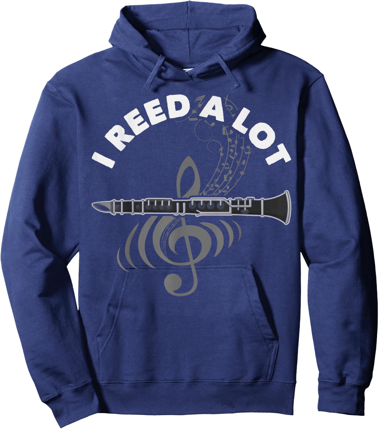Funny Orchestra Musician Clarinetist Gift Clarinet Hoodie - Hoodie | Navy