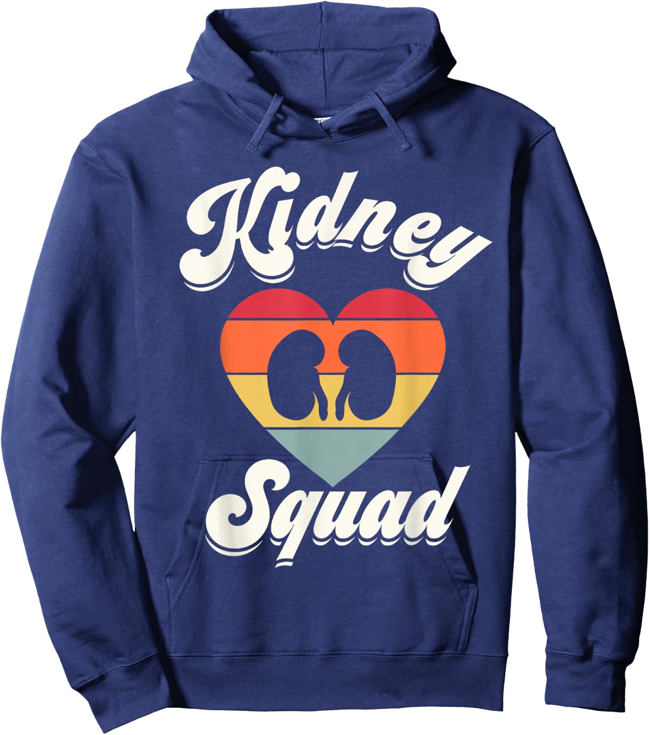 Kidney Team Squad Nephrology Nurse Dialysis Technician Tech Hoodie - Hoodie | Navy