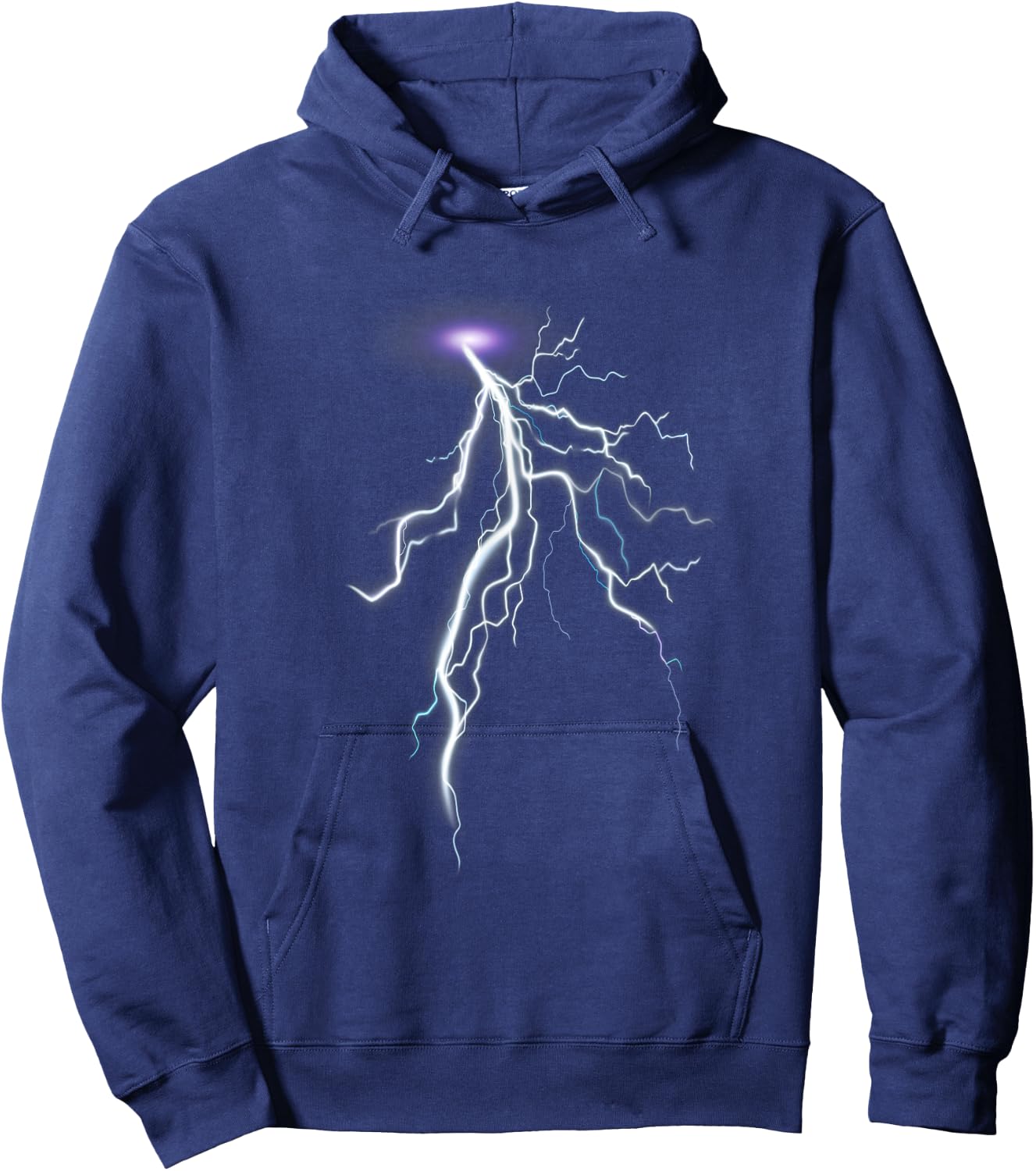 Lightning Storms I Lightning Bolt Hoodie - Hoodie | Navy