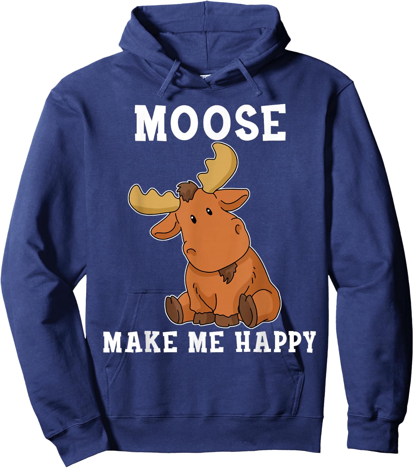 Moose Women's Gift Kids & Baby Hoodie - Hoodie | Navy