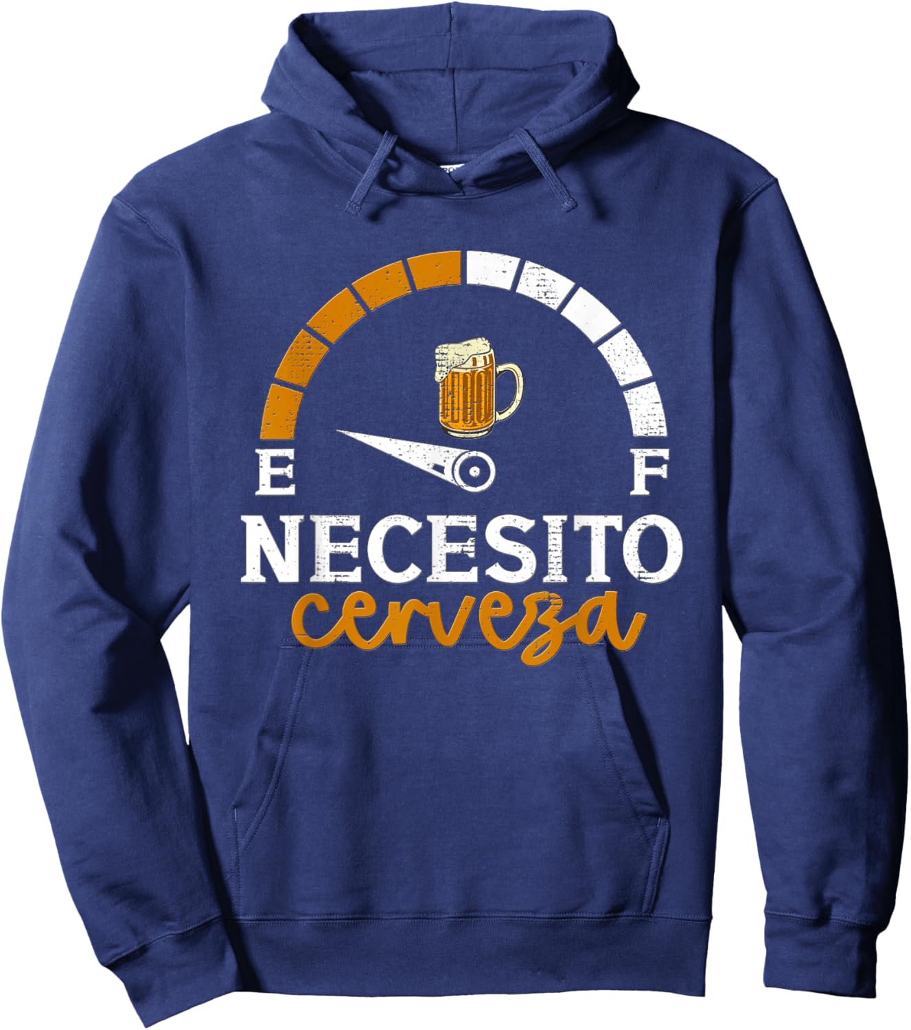 Necesito Cerveza Shirt - Cerveza Hoodie - Hoodie | Navy