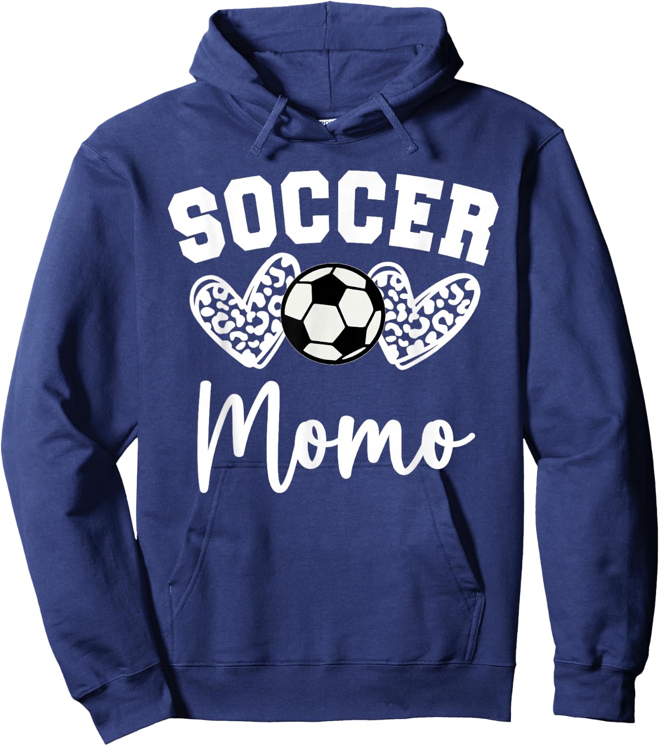 Soccer Momo Matching Family Soccer Hoodie - Hoodie | Navy