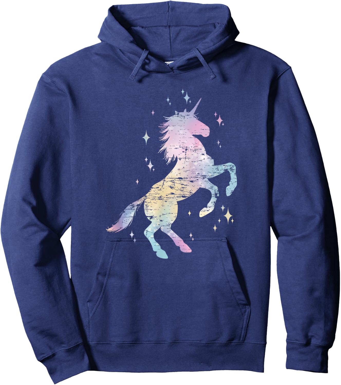 Rainbow Animal Fairy Unicorn Lover Girls Women Gift Unicorn Hoodie - Hoodie | Navy
