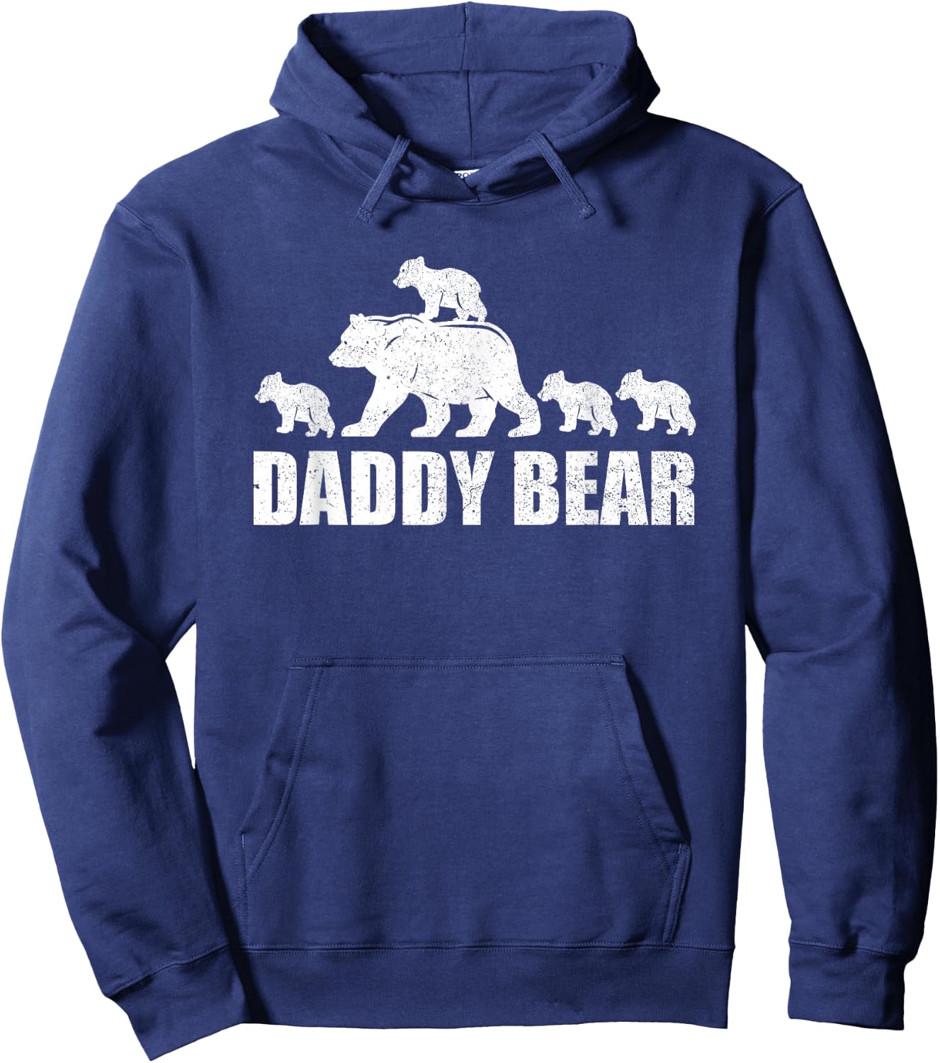 Daddy Bear 4 Cubs Shirt Daddy Bear 4 Kids Dad 4 Kids Hoodie - Hoodie | Navy