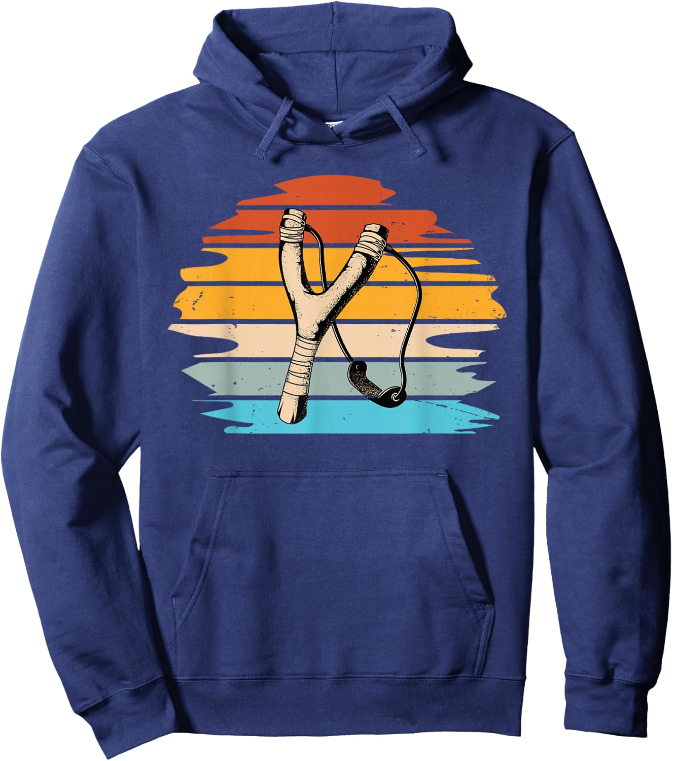 Catapult and Slingshot Design for a Slingshot Lover Hoodie - Hoodie | Navy