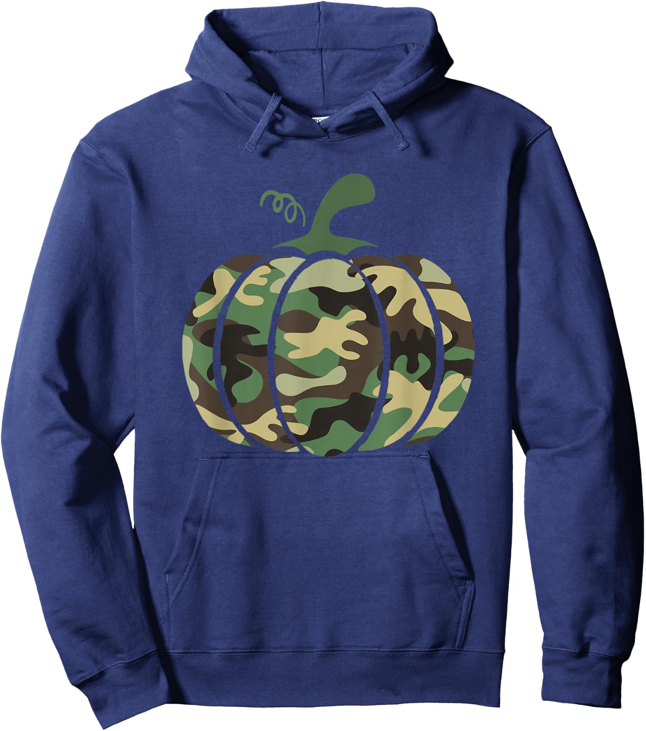 Camo Pumpkin Halloween camo Camouflage Pumpkin Camo Hoodie - Hoodie | Navy