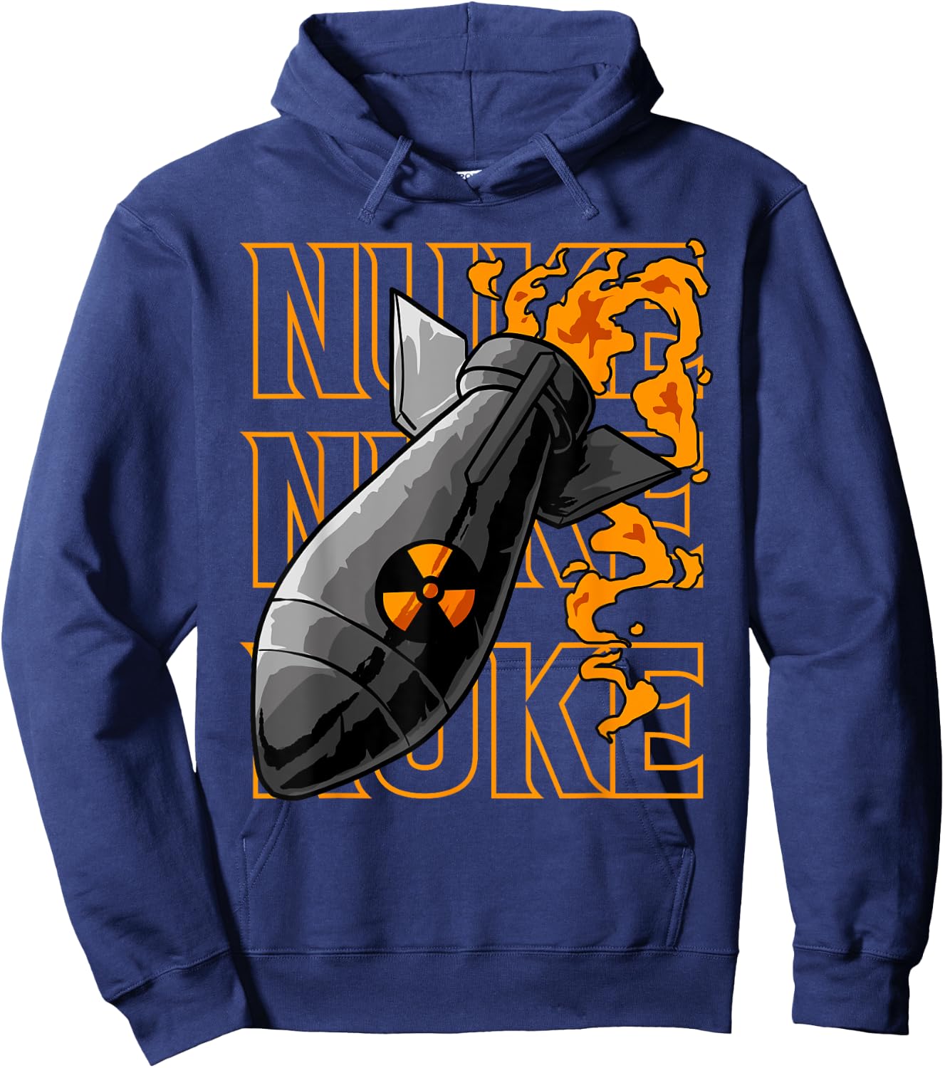 Atomic Bomb Nuclear Mushroom Fission Physicists Gift Hoodie - Hoodie | Navy