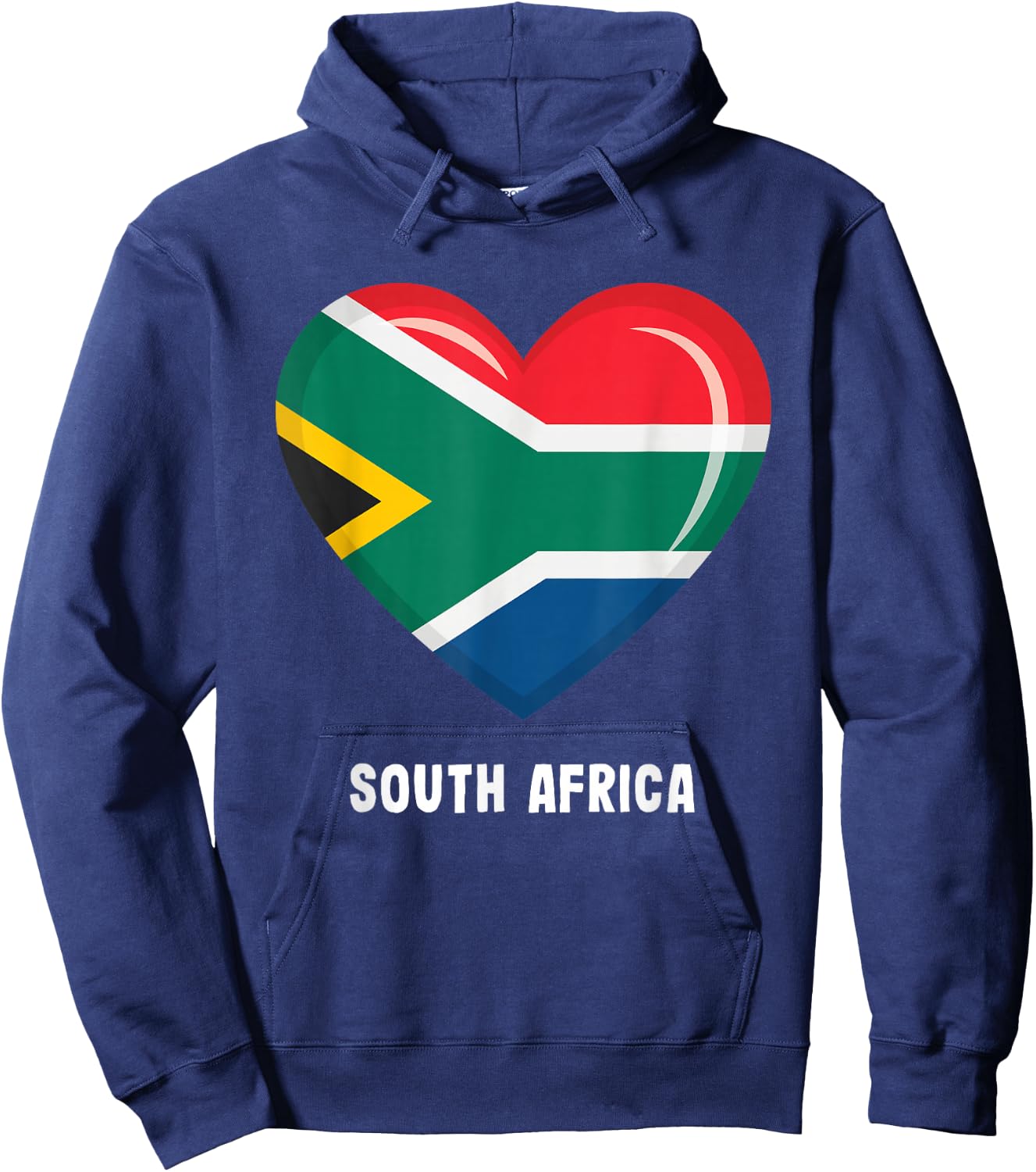 South African Flag Jersey | South Africa Hoodie - Hoodie | Navy