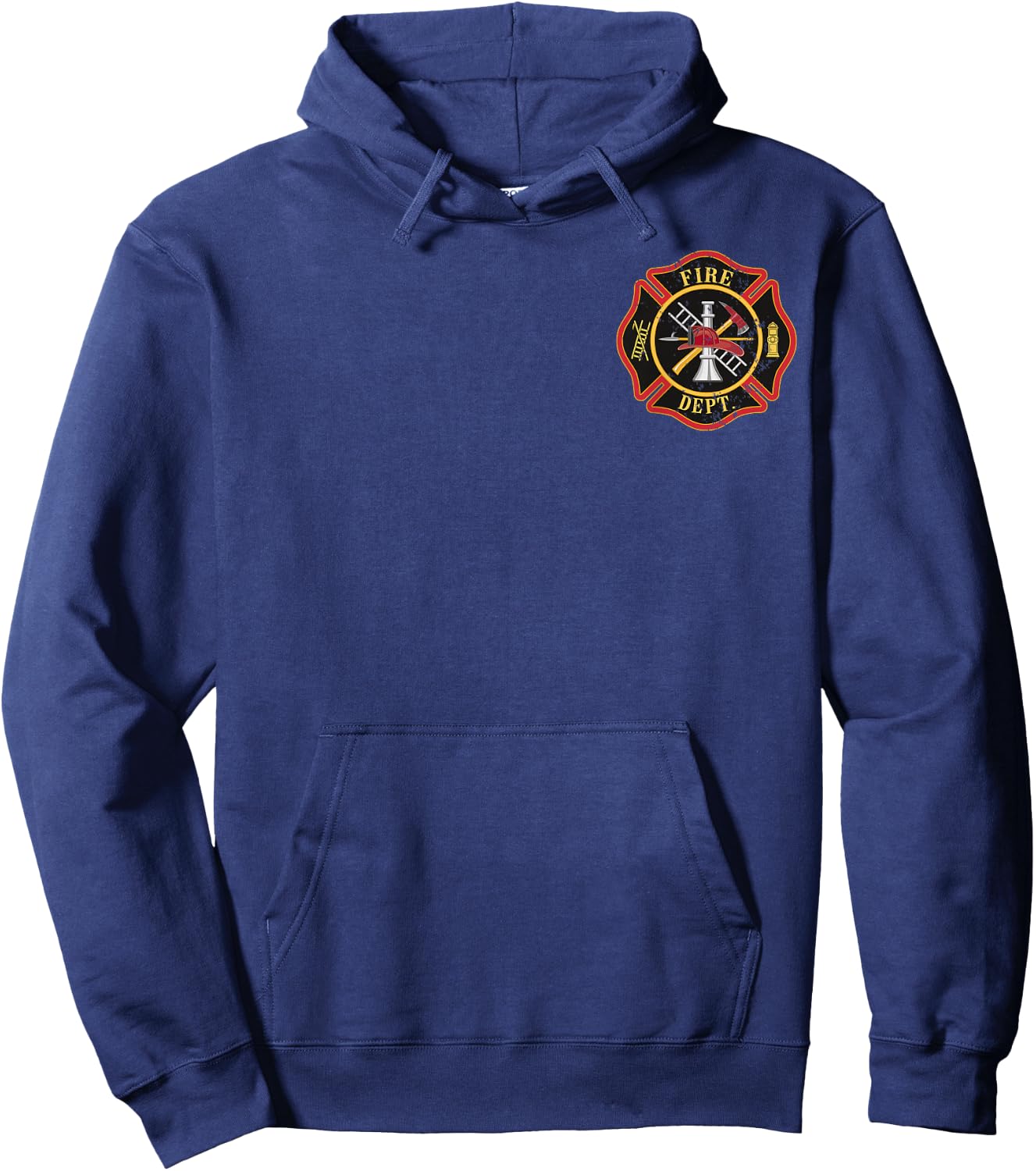 Fire Department Firefighter Fireman Rescuer Firefighters Hoodie - Hoodie | Navy