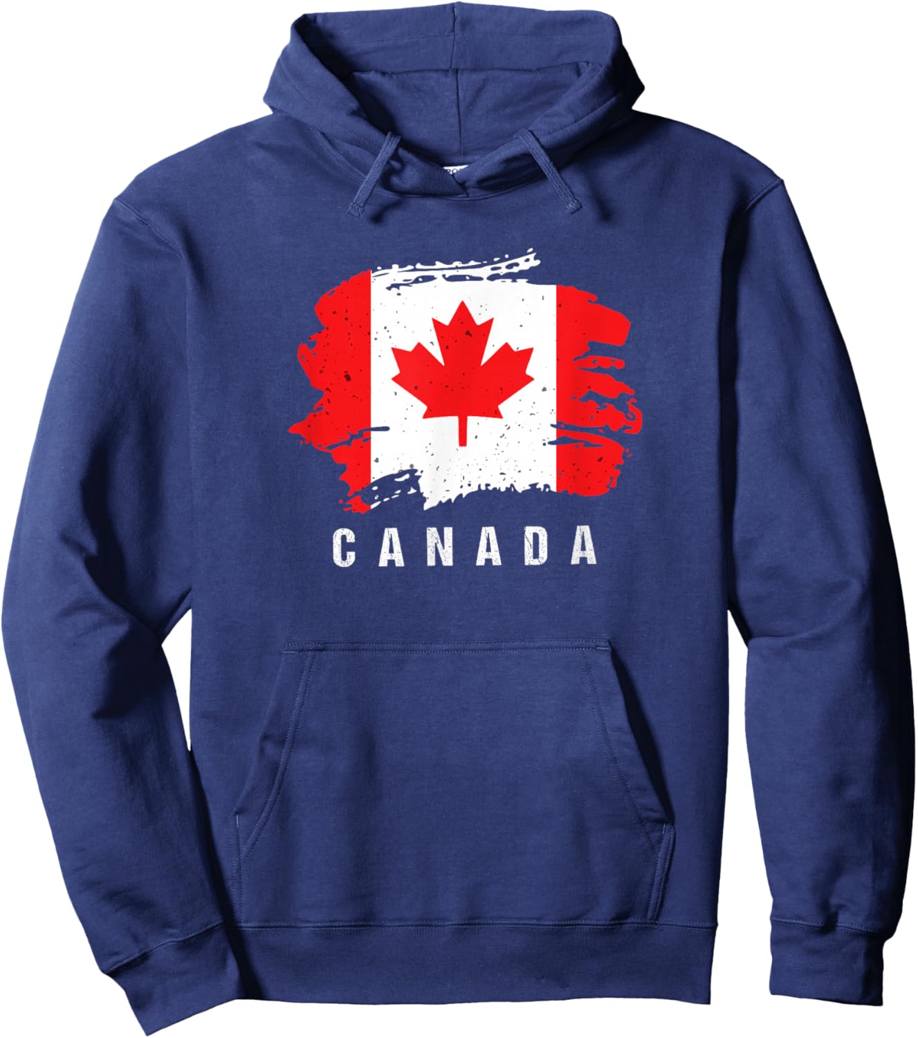 Canada Flag Country Souvenir Hoodie - Hoodie | Navy