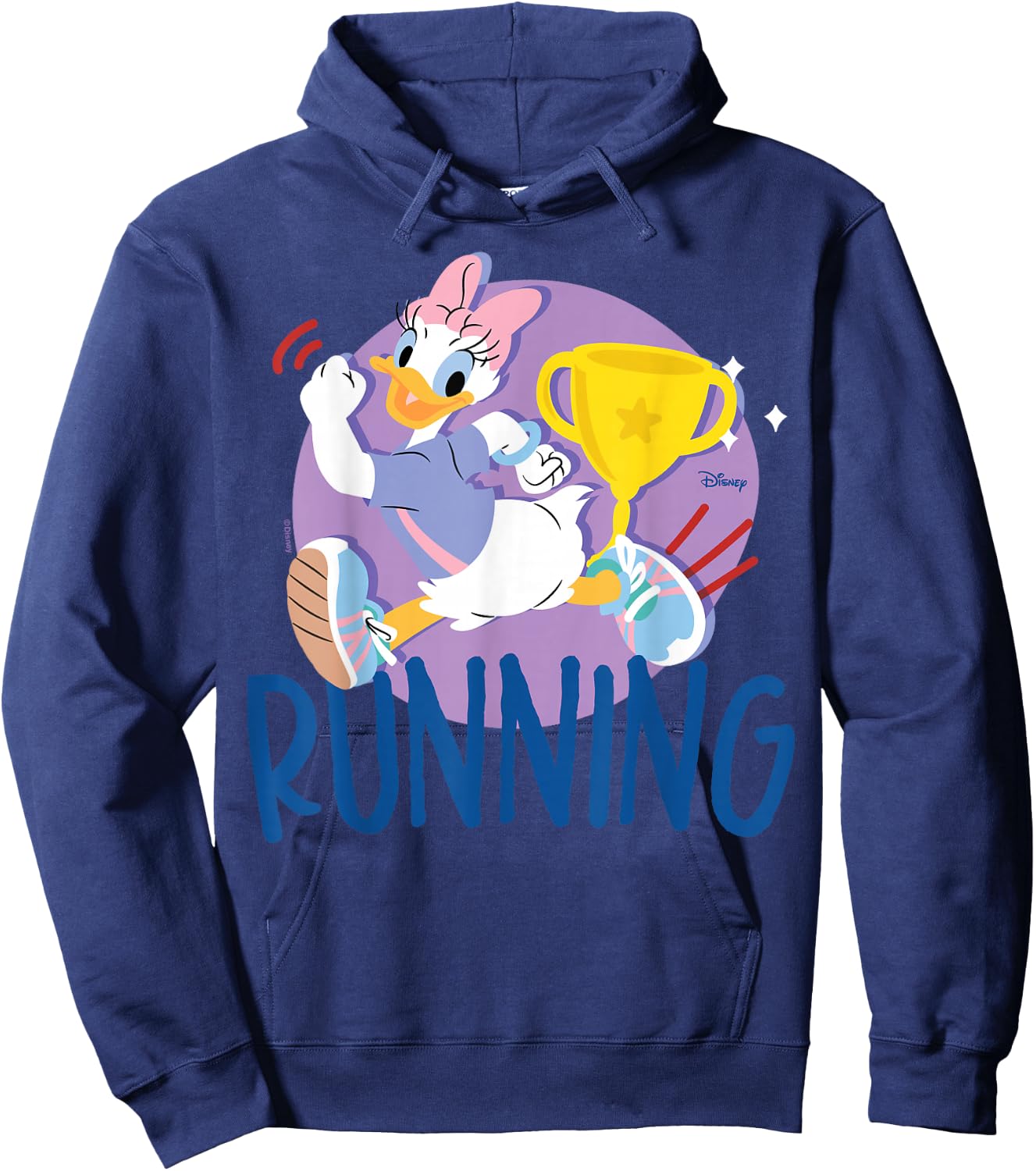 Daisy Duck - Running Trophy Exercise Track And Field Hoodie - Hoodie | Navy