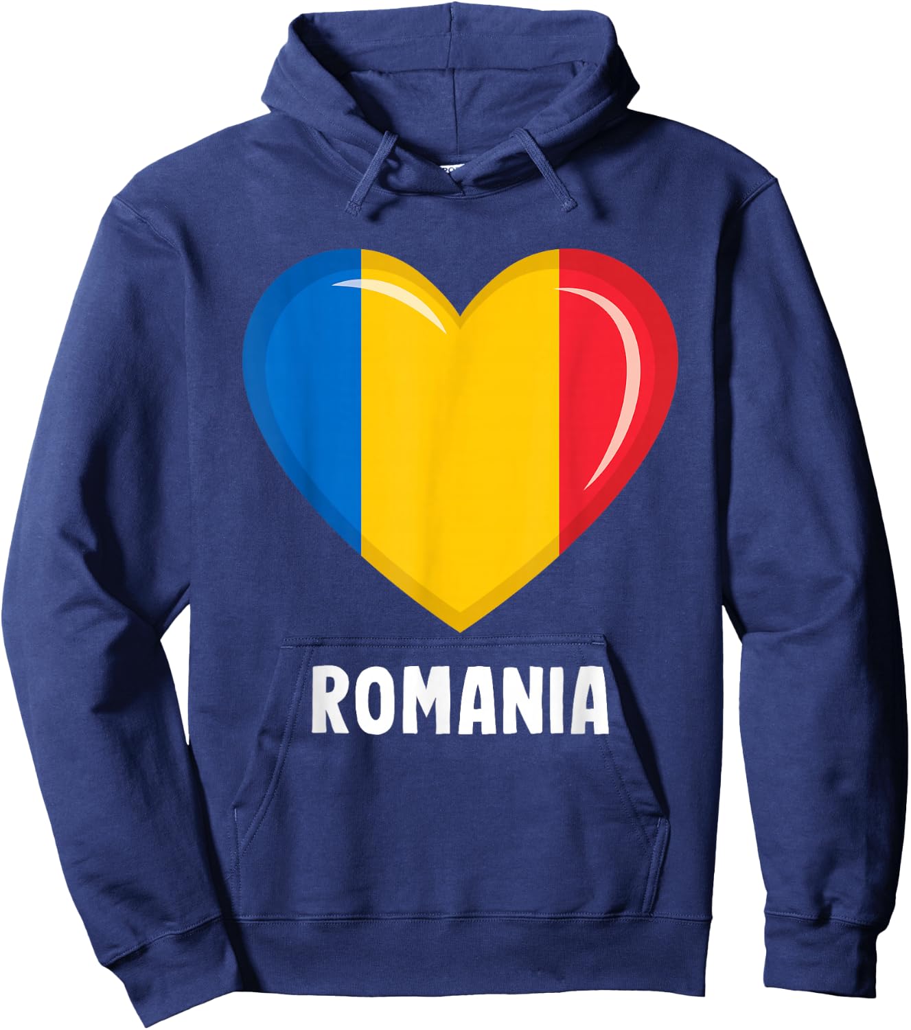Romania flag jersey, Romanian Hoodie - Hoodie | Navy