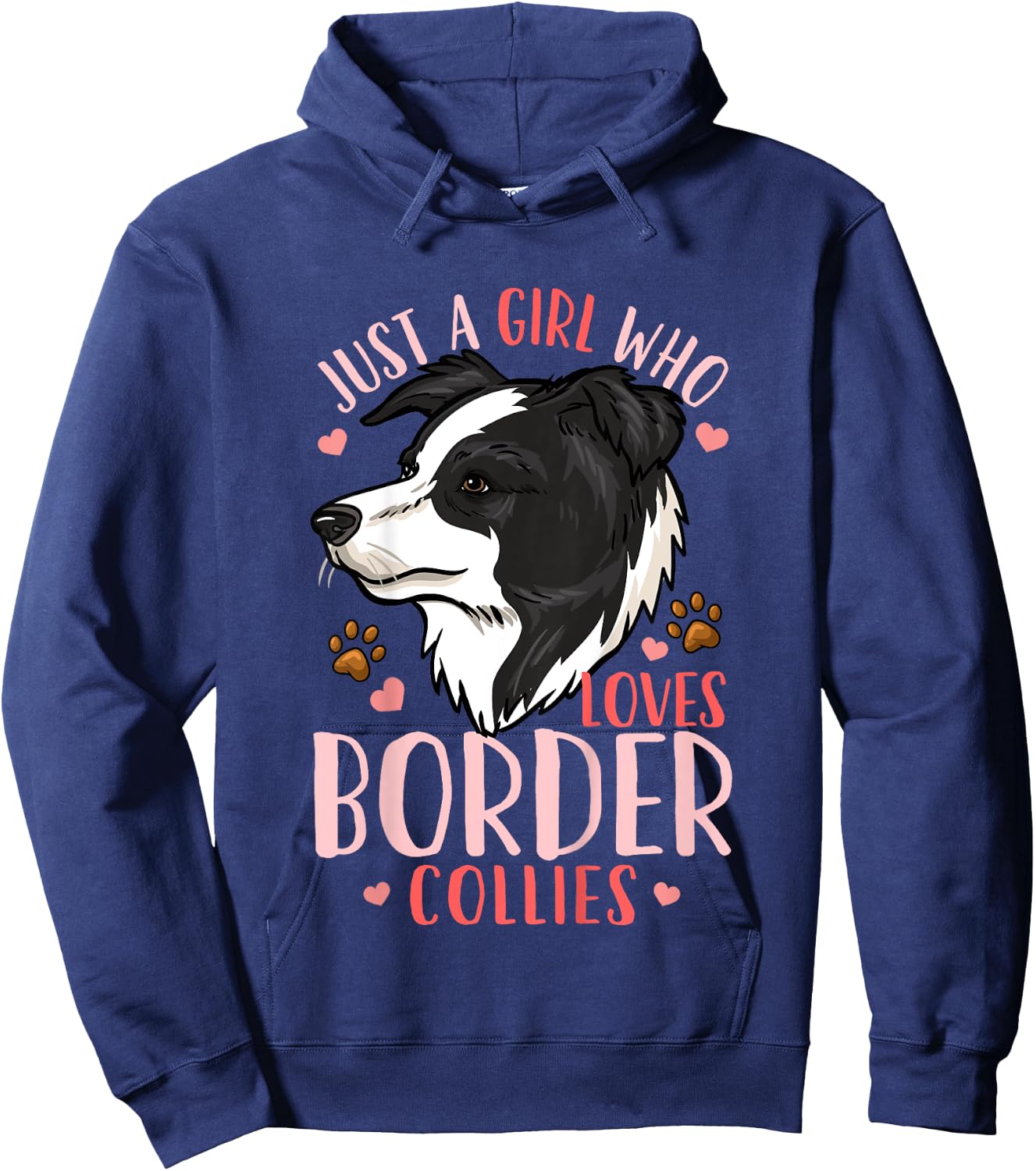 Border Collie Gift Hoodie - Hoodie | Navy