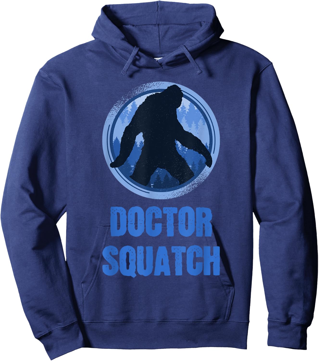 Walking Sasquatch - Doctor Squatch Hoodie - Hoodie | Navy