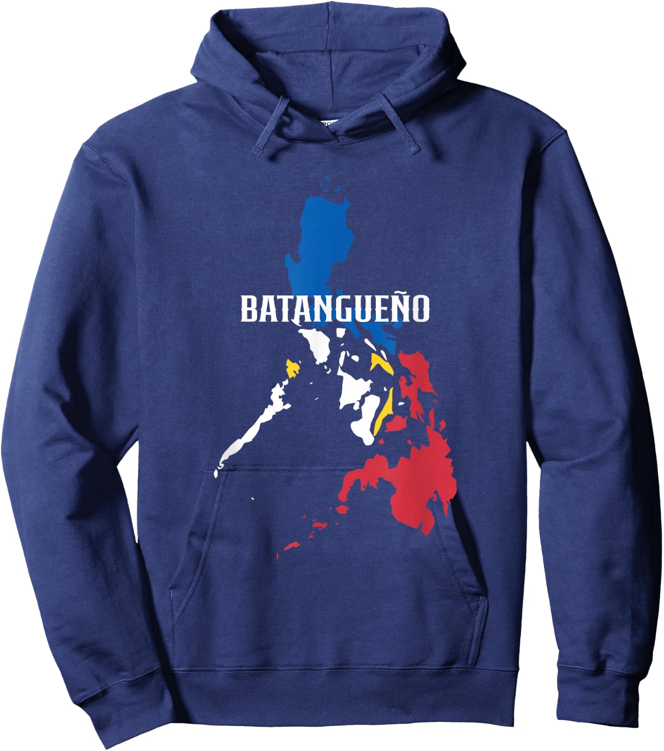 Batangueno Design for Batangas Filipinos Hoodie - Hoodie | Navy