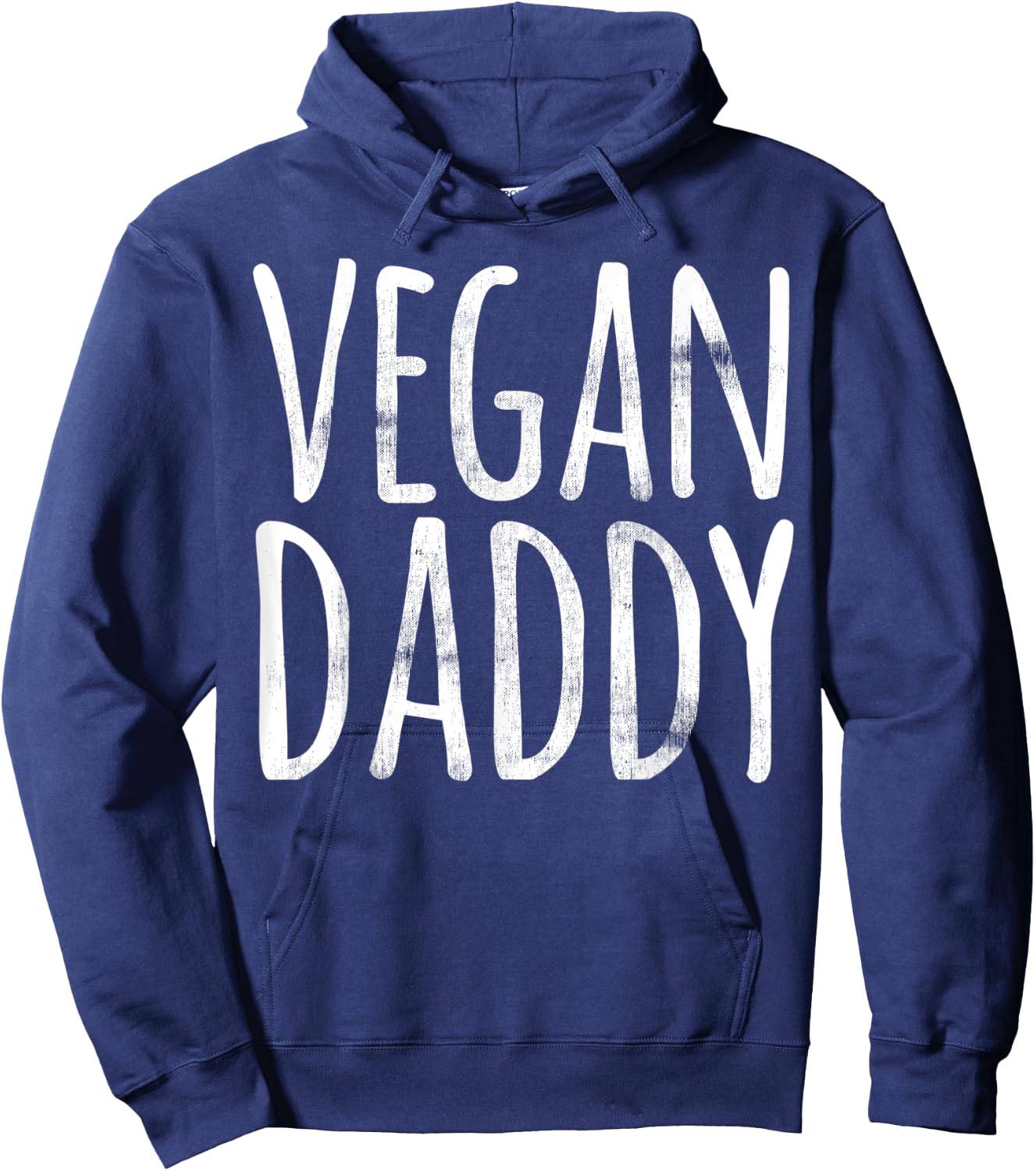Funny Easy Lazy Halloween VEGAN DADDY COSTUME Matching Hoodie - Hoodie | Navy