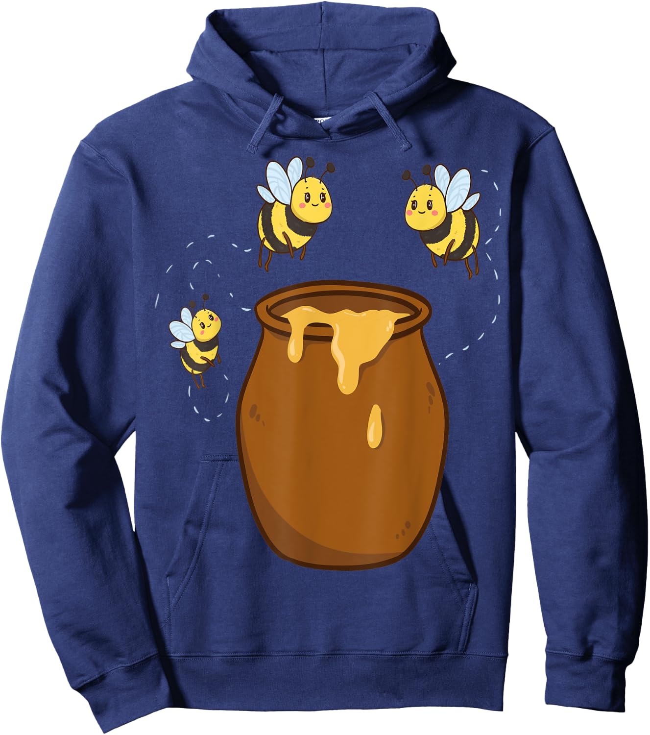 Wild Bees Honeypot Child Bumble Bee Bee Beekeeper Honey Bee Hoodie - Hoodie | Navy