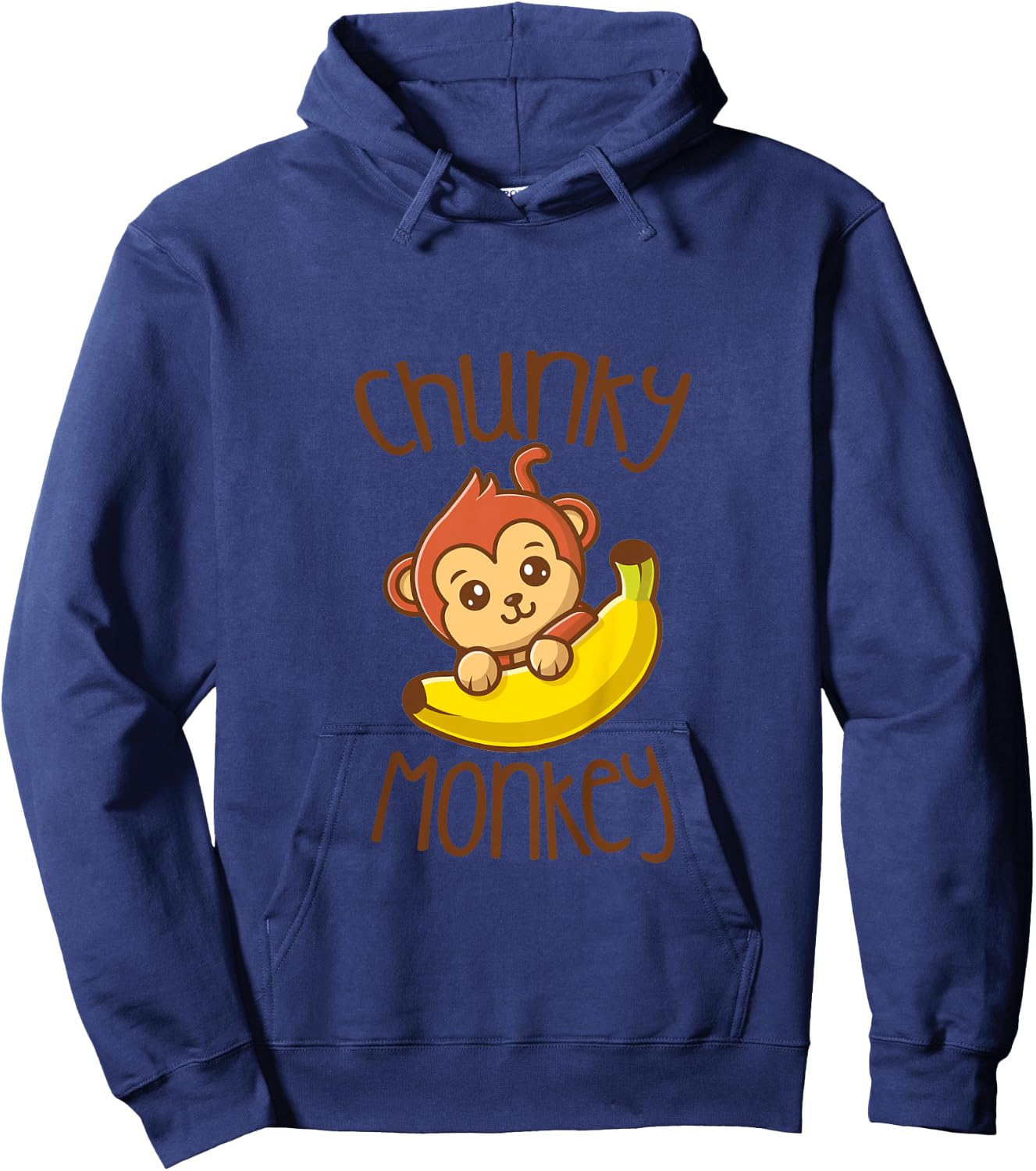 Chunky Monkey Cute Monkey Lover Baby Girl Boy Birthday Boy Hoodie - Hoodie | Navy