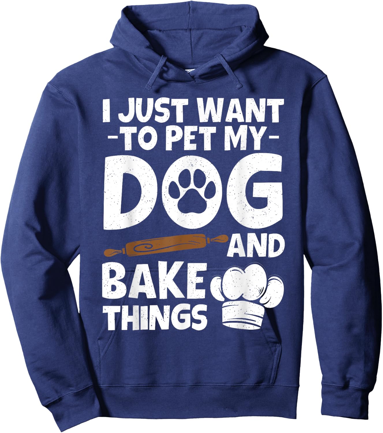 Cute Baking Design Women Pastry Bake Baker Baking Hoodie - Hoodie | Navy
