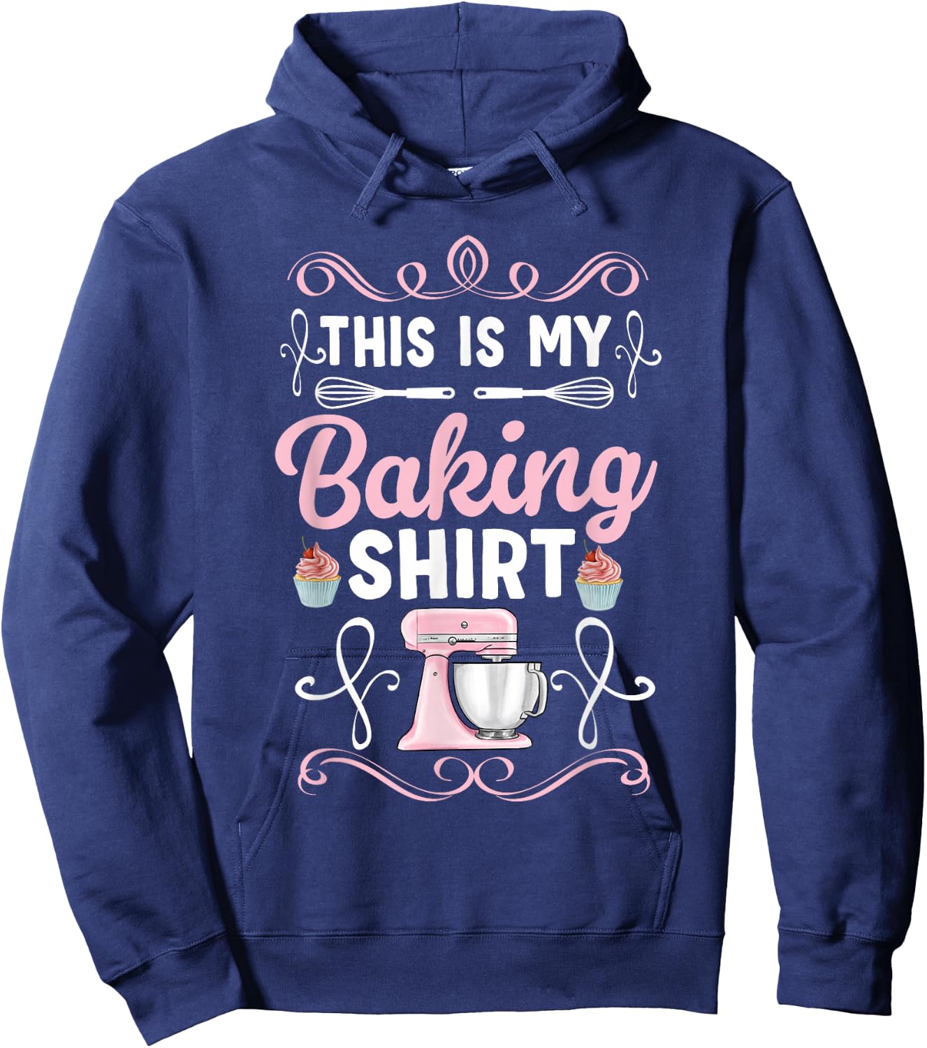 Funny Cupcake & Cookie Baking Crew Love Bakers Hoodie - Hoodie | Navy