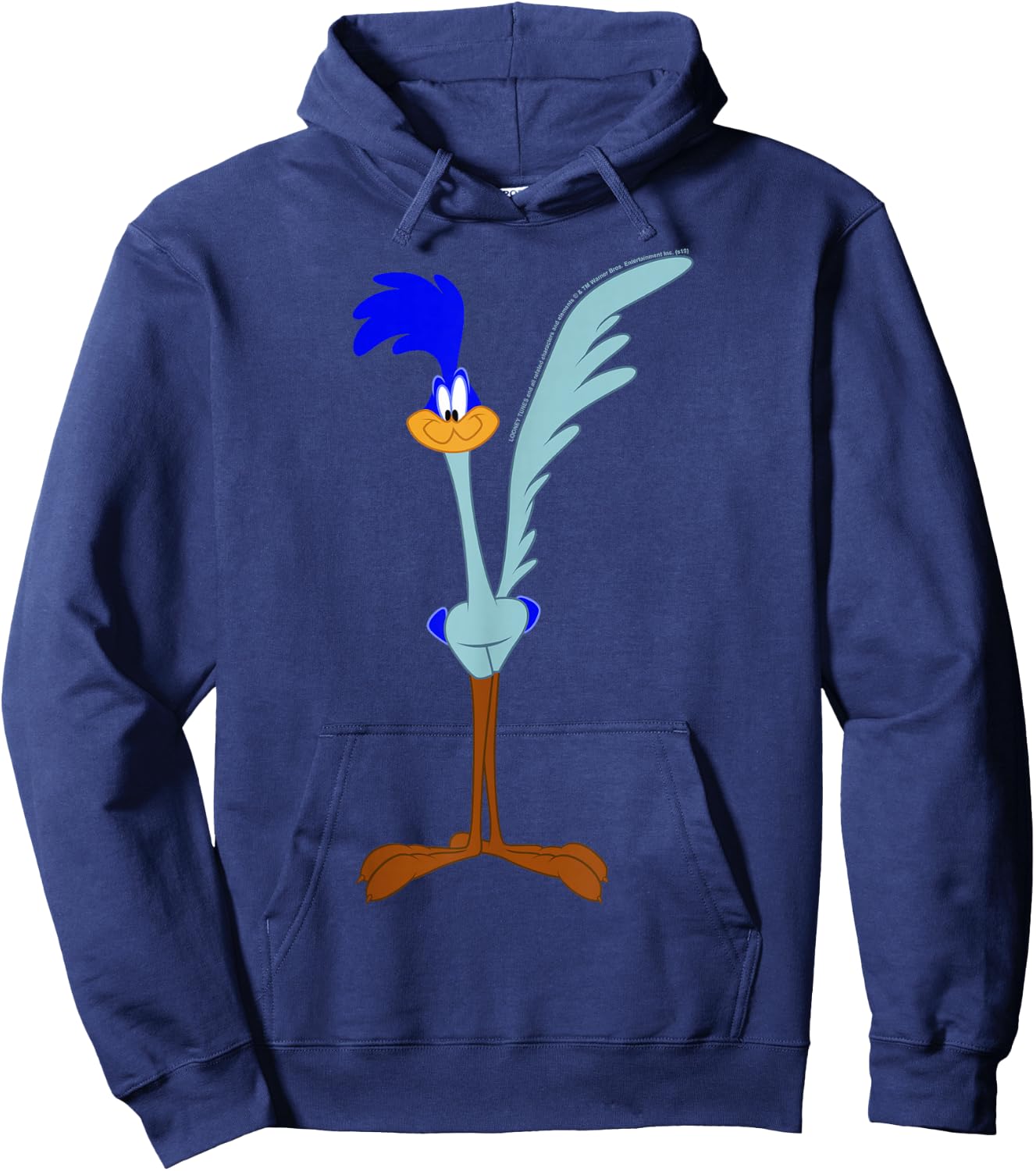 Looney Tunes Road Runner Simple Portrait Hoodie - Hoodie | Navy