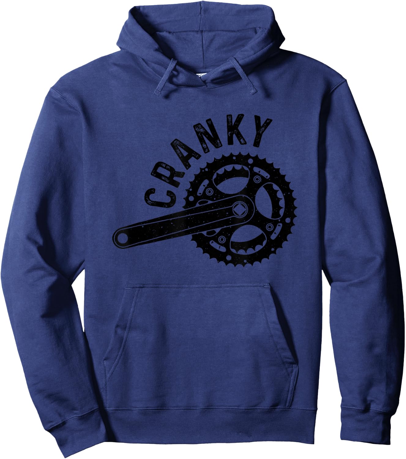 Funny Cycling Gift Bicycle Riders Cool Bike Crank Cycling Hoodie - Hoodie | Navy