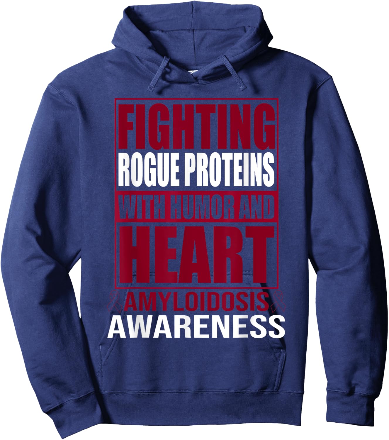 Amyloidosis Hoodie - Hoodie | Navy