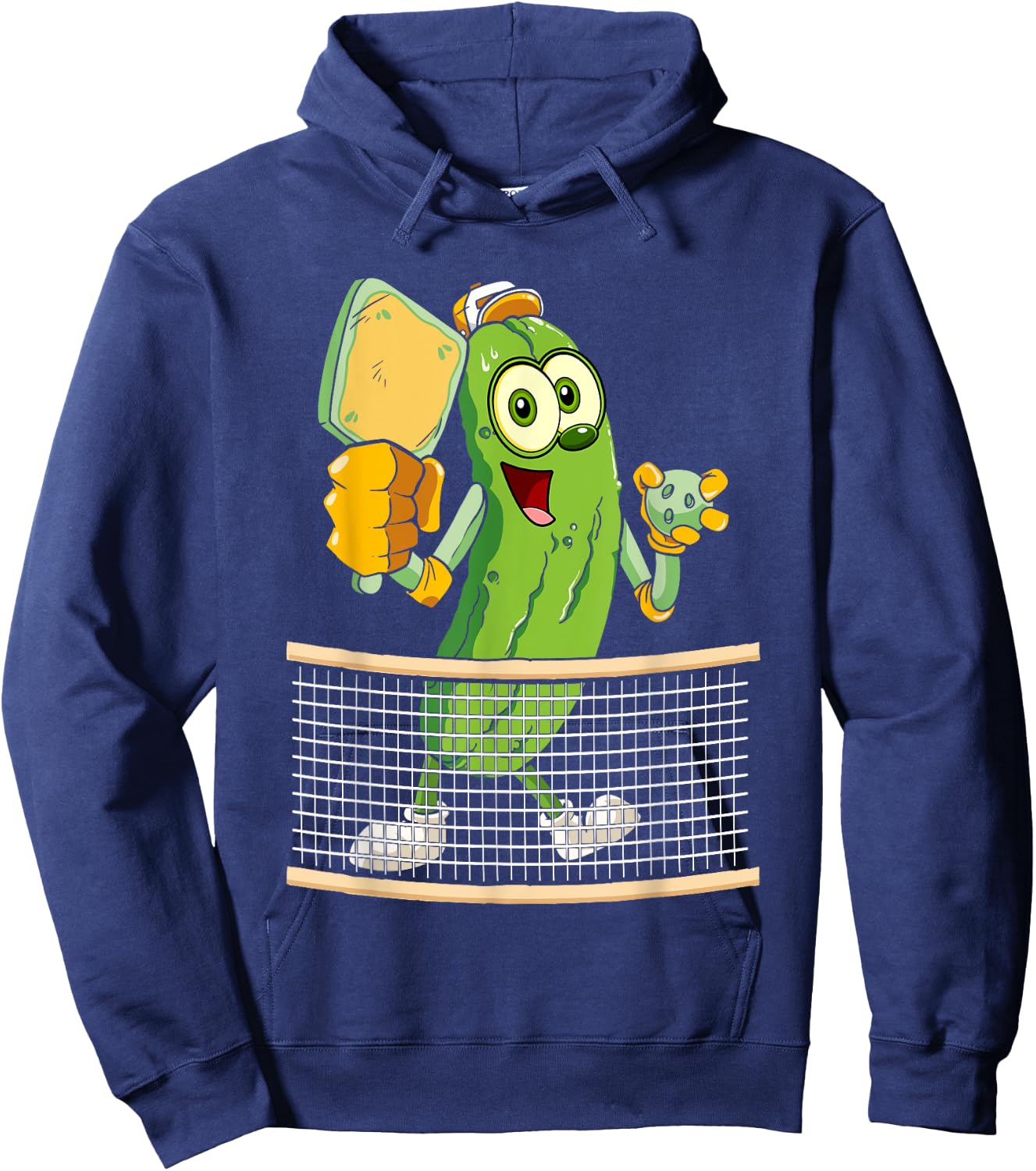 Funny Pickleball Player Men Women Pickle Ball Lover Hoodie - Hoodie | Navy