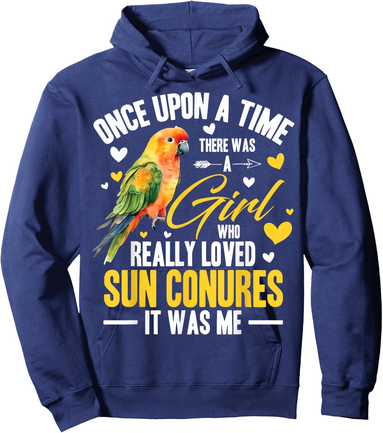 Sun Conure Doll Sun Conure Calendar Sun Conures Sunconure Hoodie - Hoodie | Navy