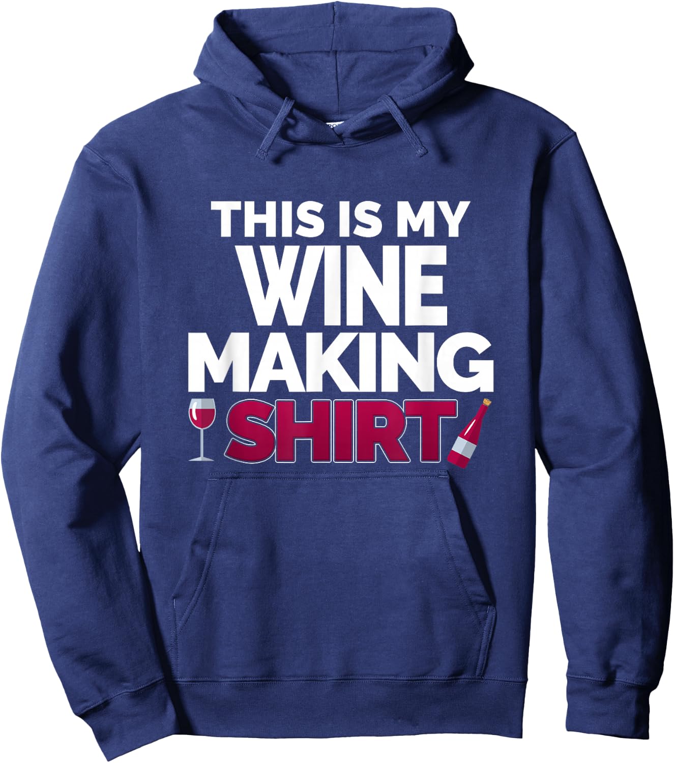 Winemaker This is My Wine Making Shirt for Professional Hoodie - Hoodie | Navy