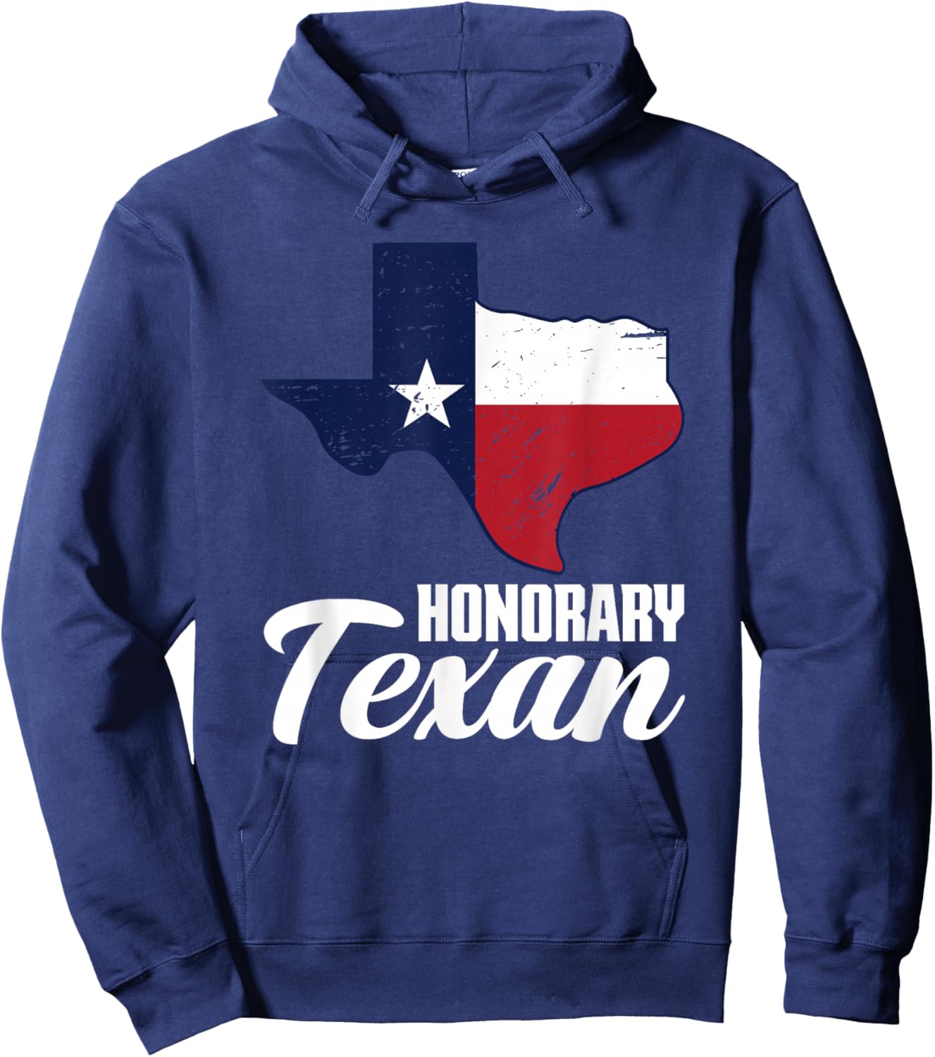 Honorary Texan Pride Texas Hoodie - Hoodie | Navy