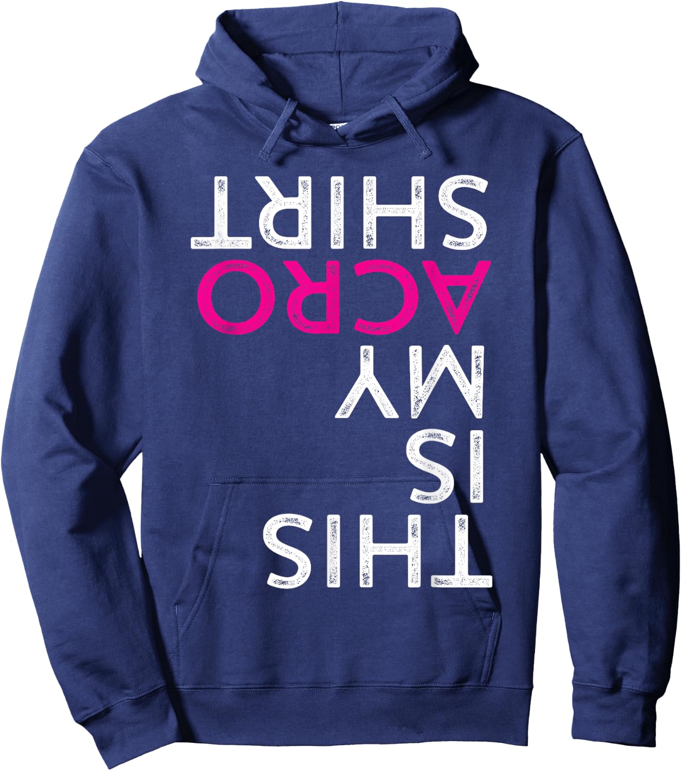 Funny Acro Gift Acrobatic Arts Yoga Dance Hoodie - Hoodie | Navy