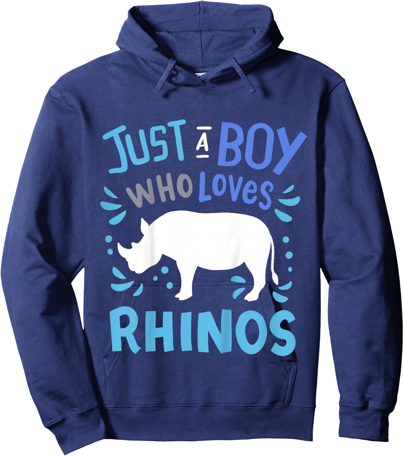 Rhino Rhino Gift Hoodie - Hoodie | Navy