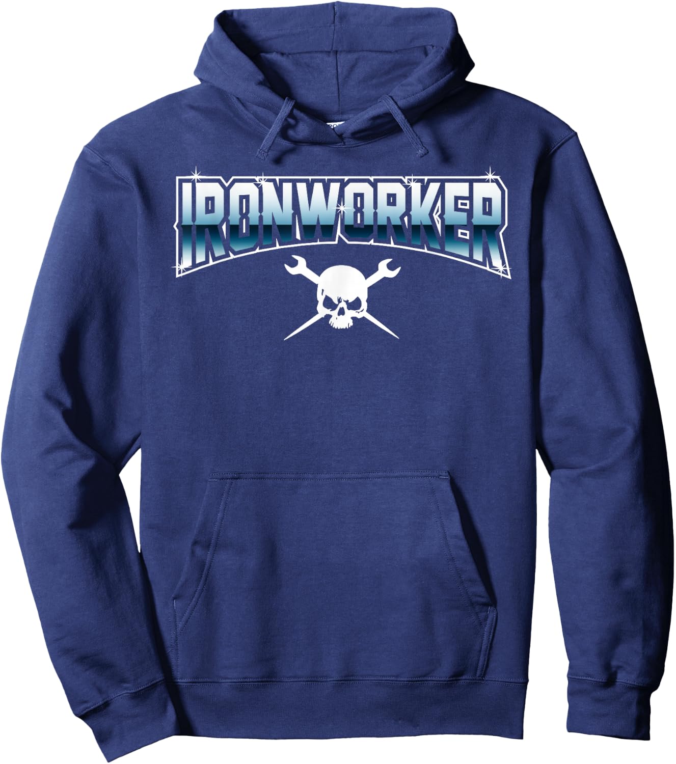 Iron Worker Hoodie - Hoodie | Navy