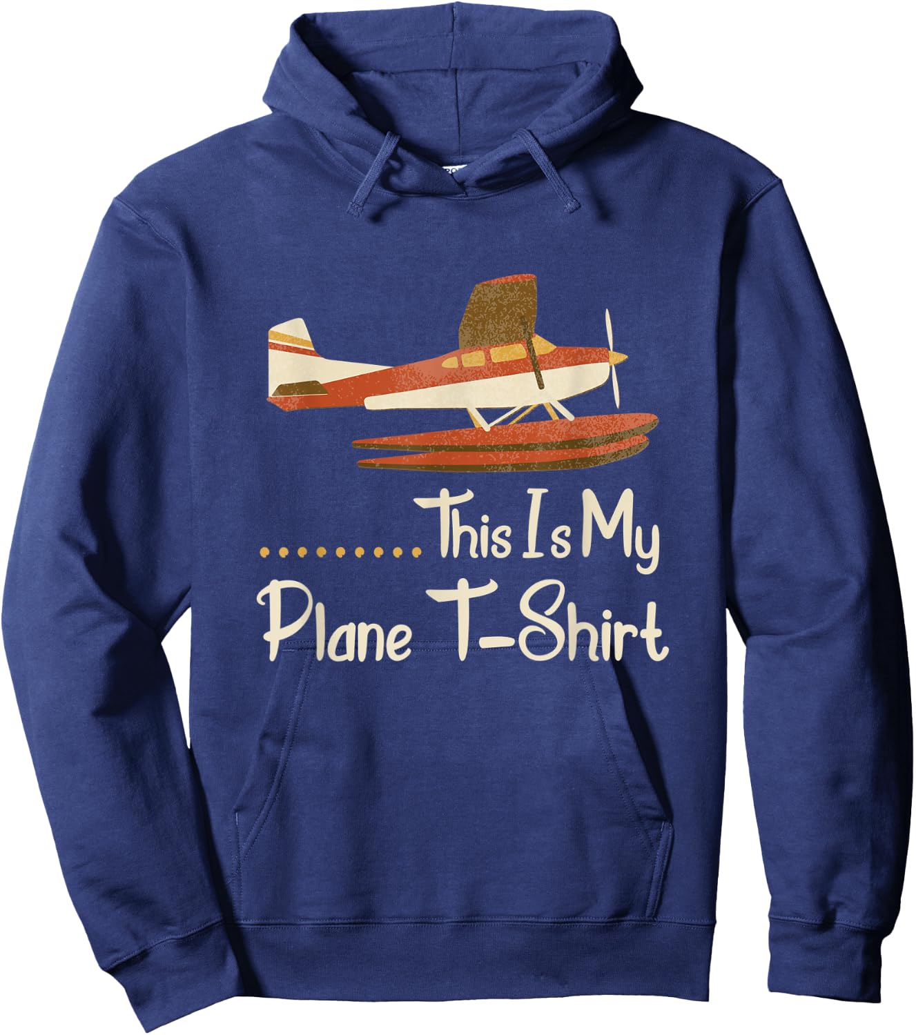This is my Plane Pilot Hoodie - Hoodie | Navy