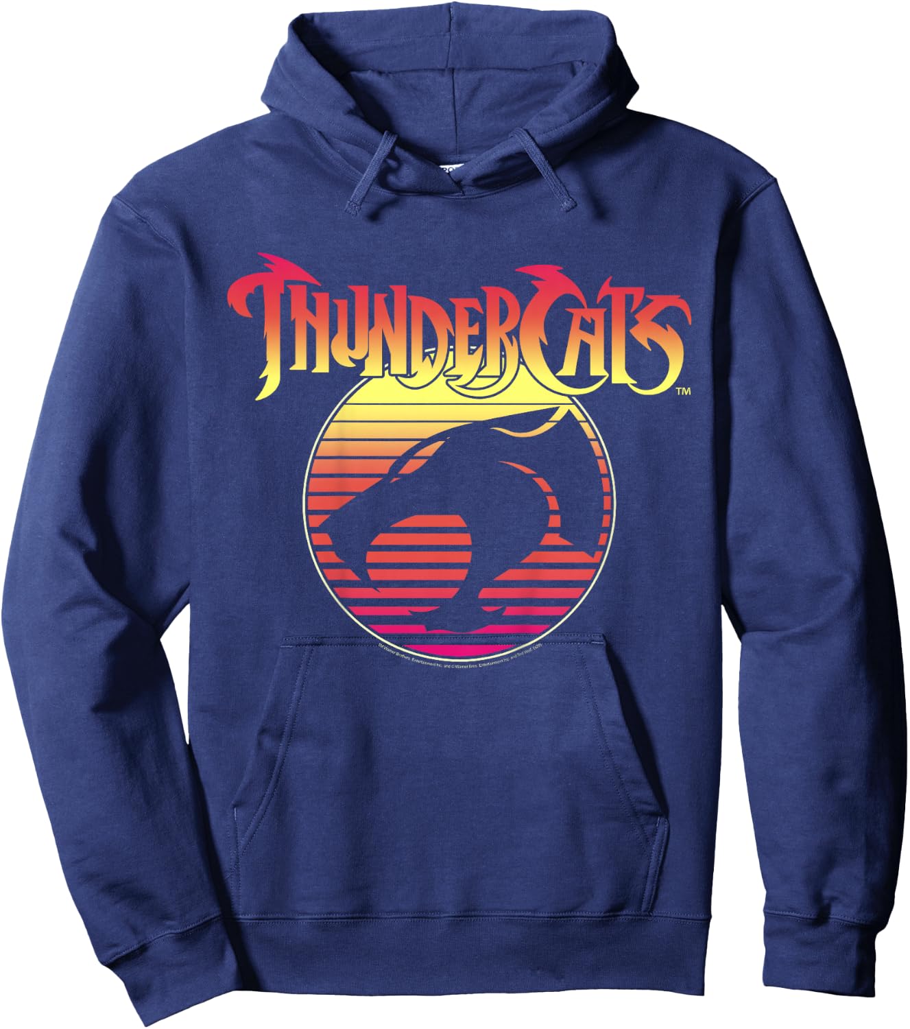 Kids ThunderCats Neon Gradient Logo Hoodie - Hoodie | Navy