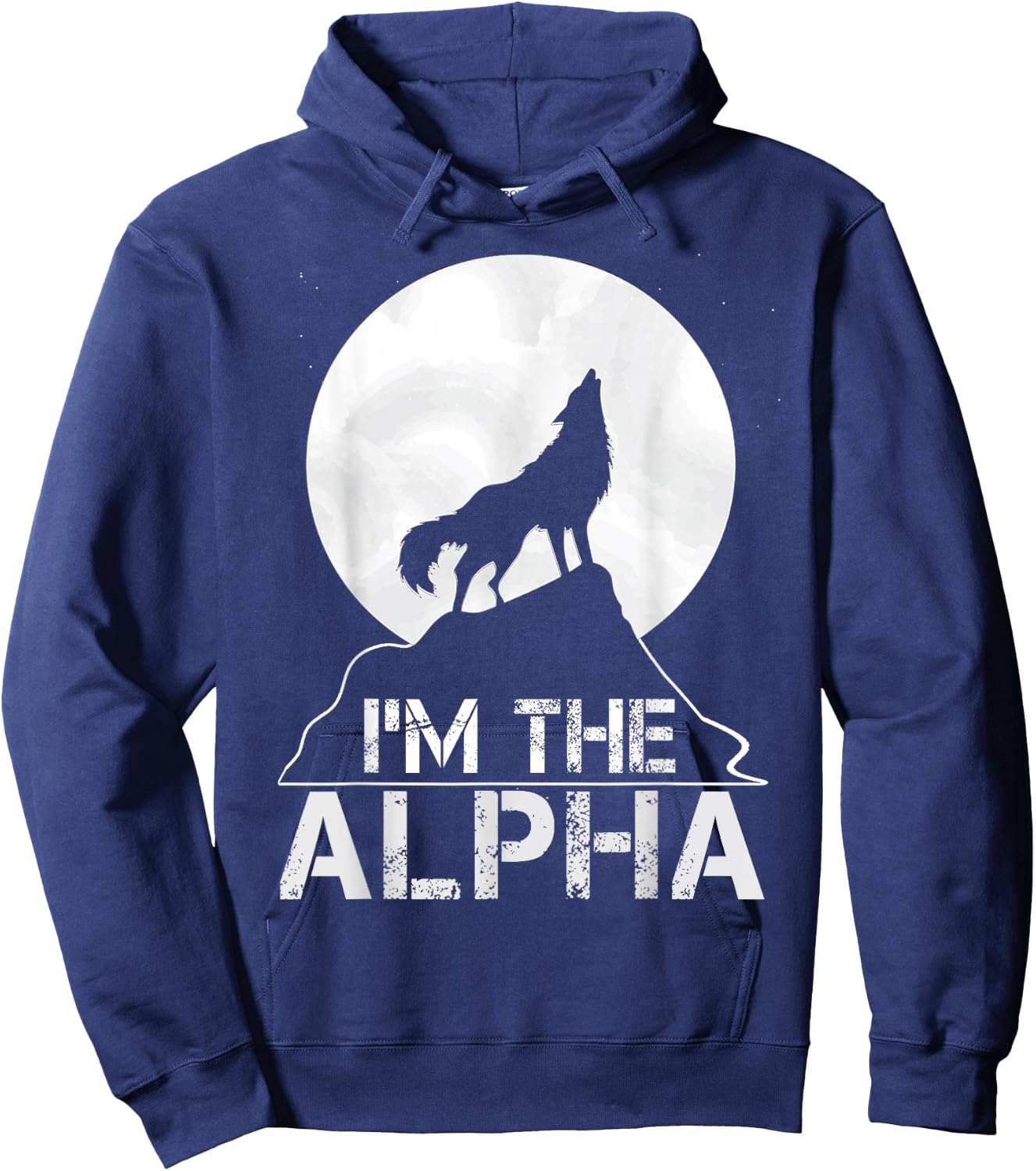 I'm the Alpha Birthday Gift Hoodie - Hoodie | Navy