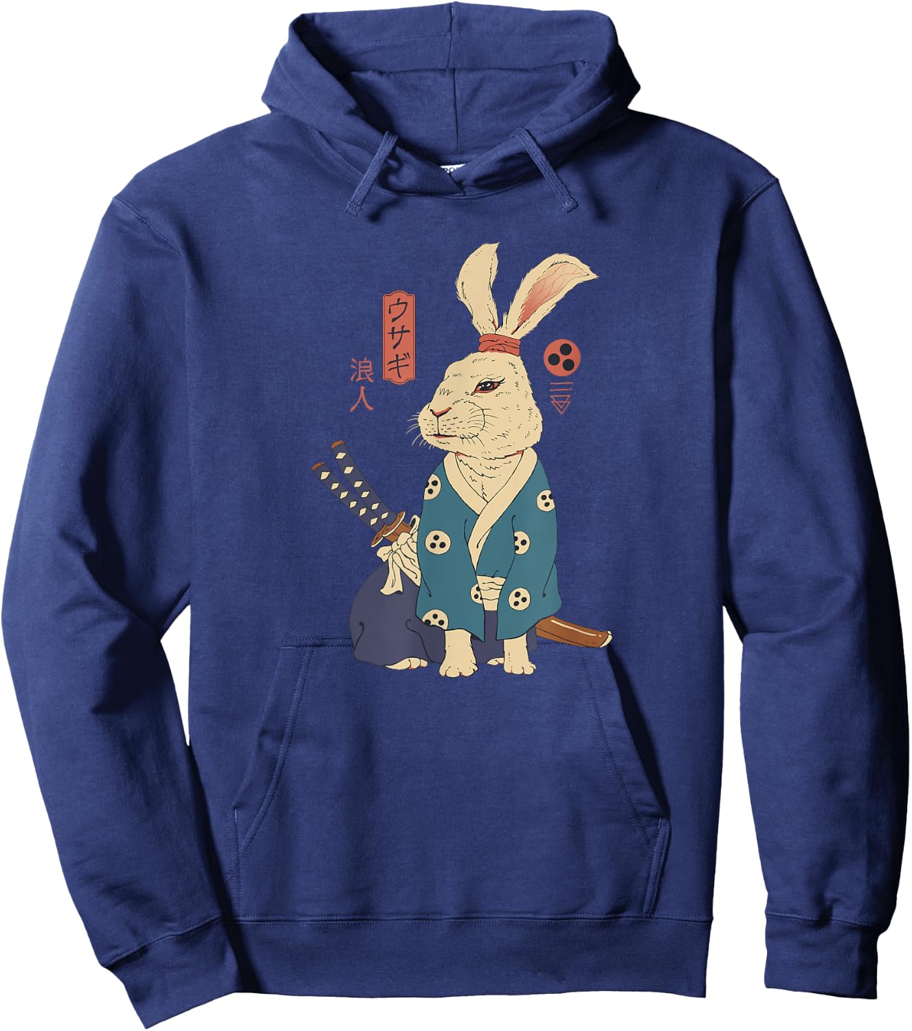Ronin Usagi Hoodie - Hoodie | Navy