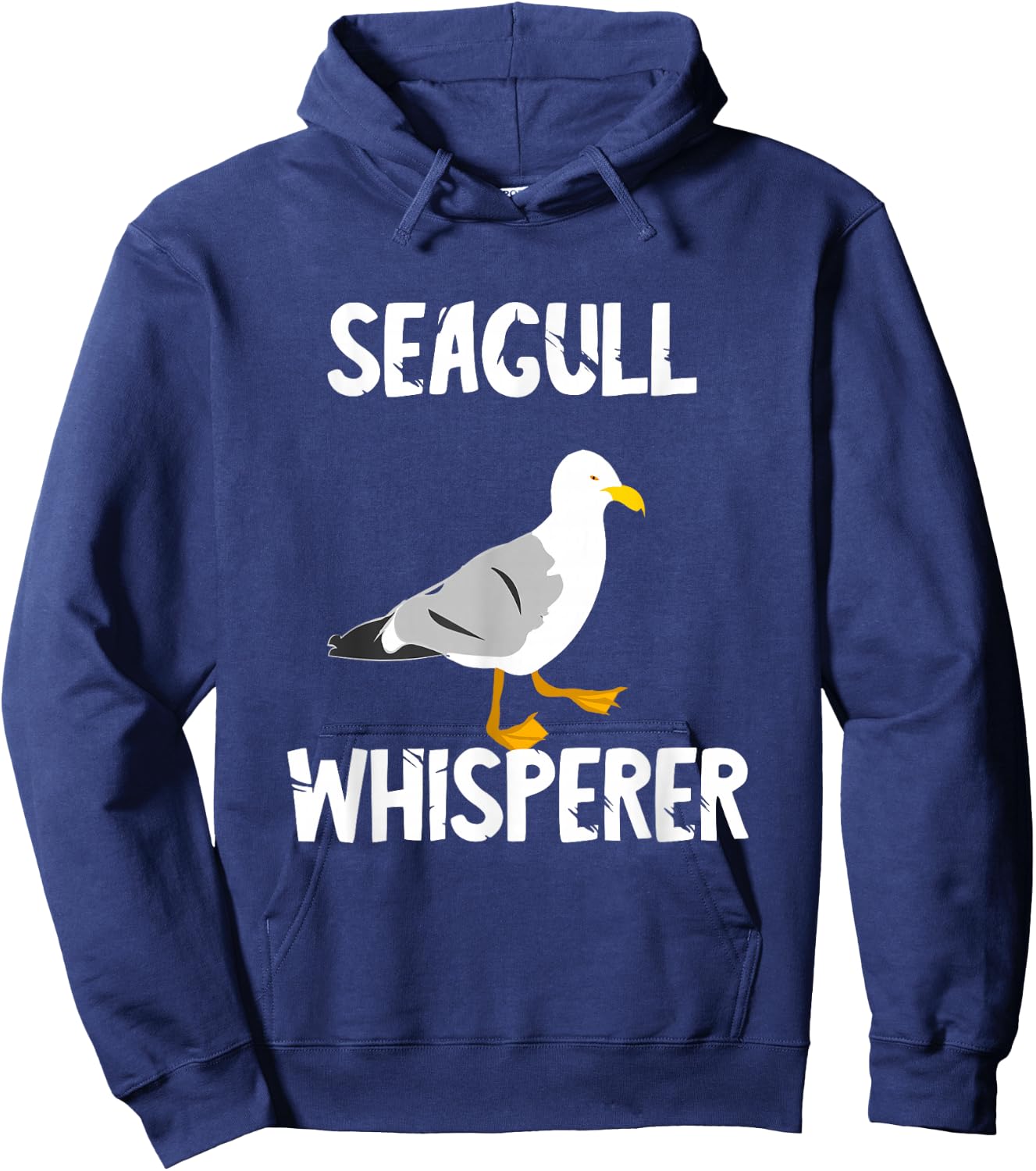 Seagulls Whisperer Seagull Harbour Birds Sea Bird Hoodie - Hoodie | Navy