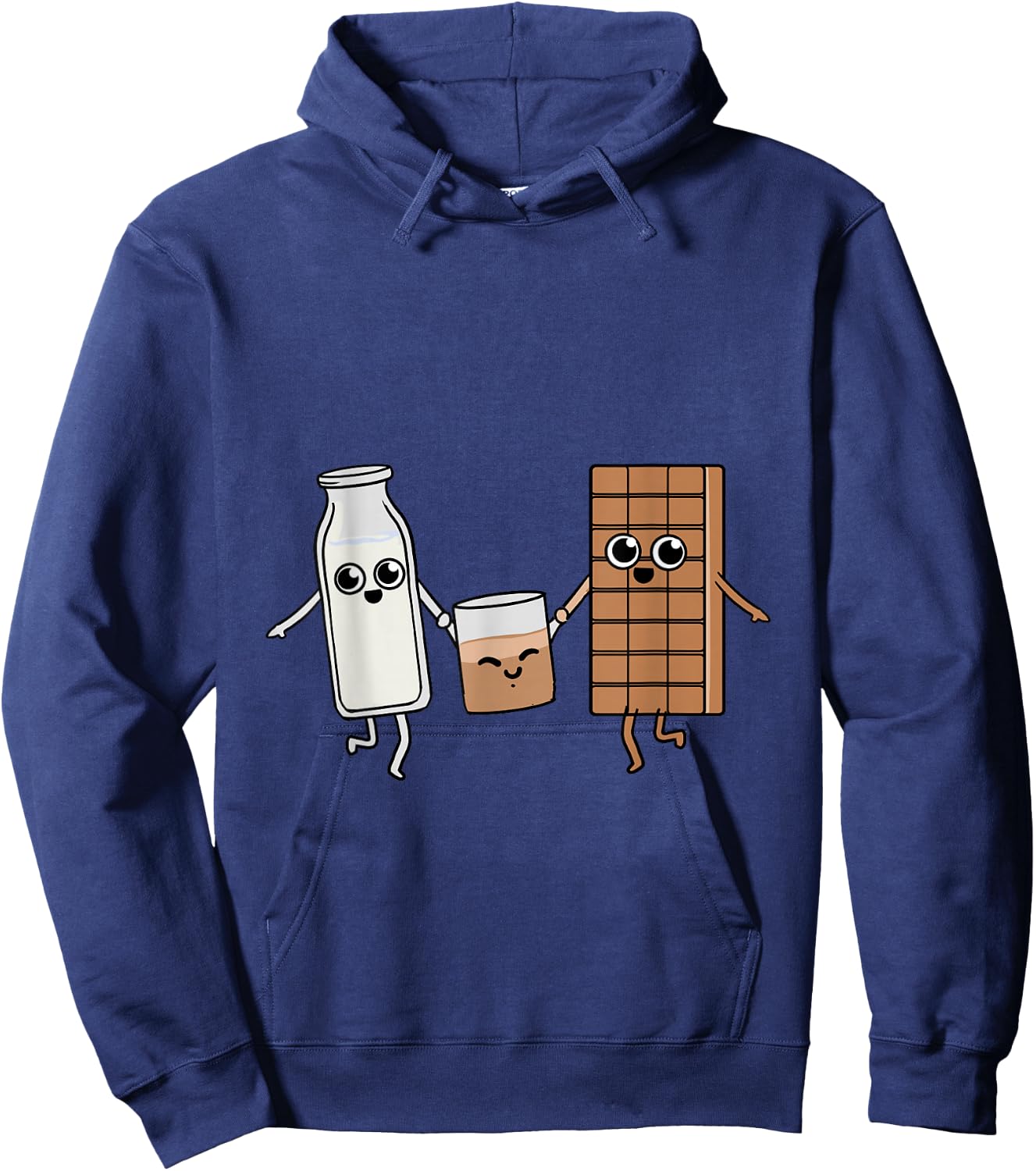 Kawaii Chocolate Milk Chocolate Milk Lover Gift Hoodie - Hoodie | Navy