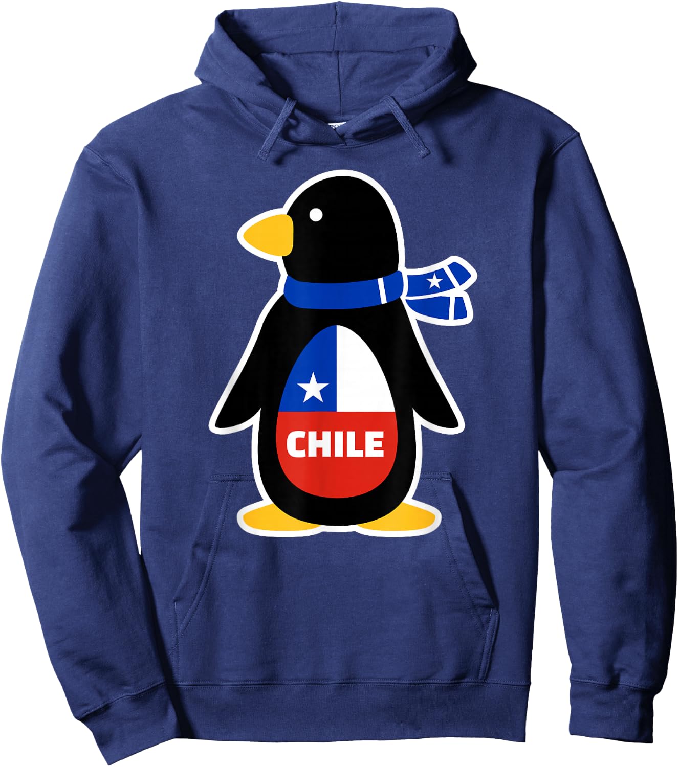 Chile Penguin Hoodie - Hoodie | Navy