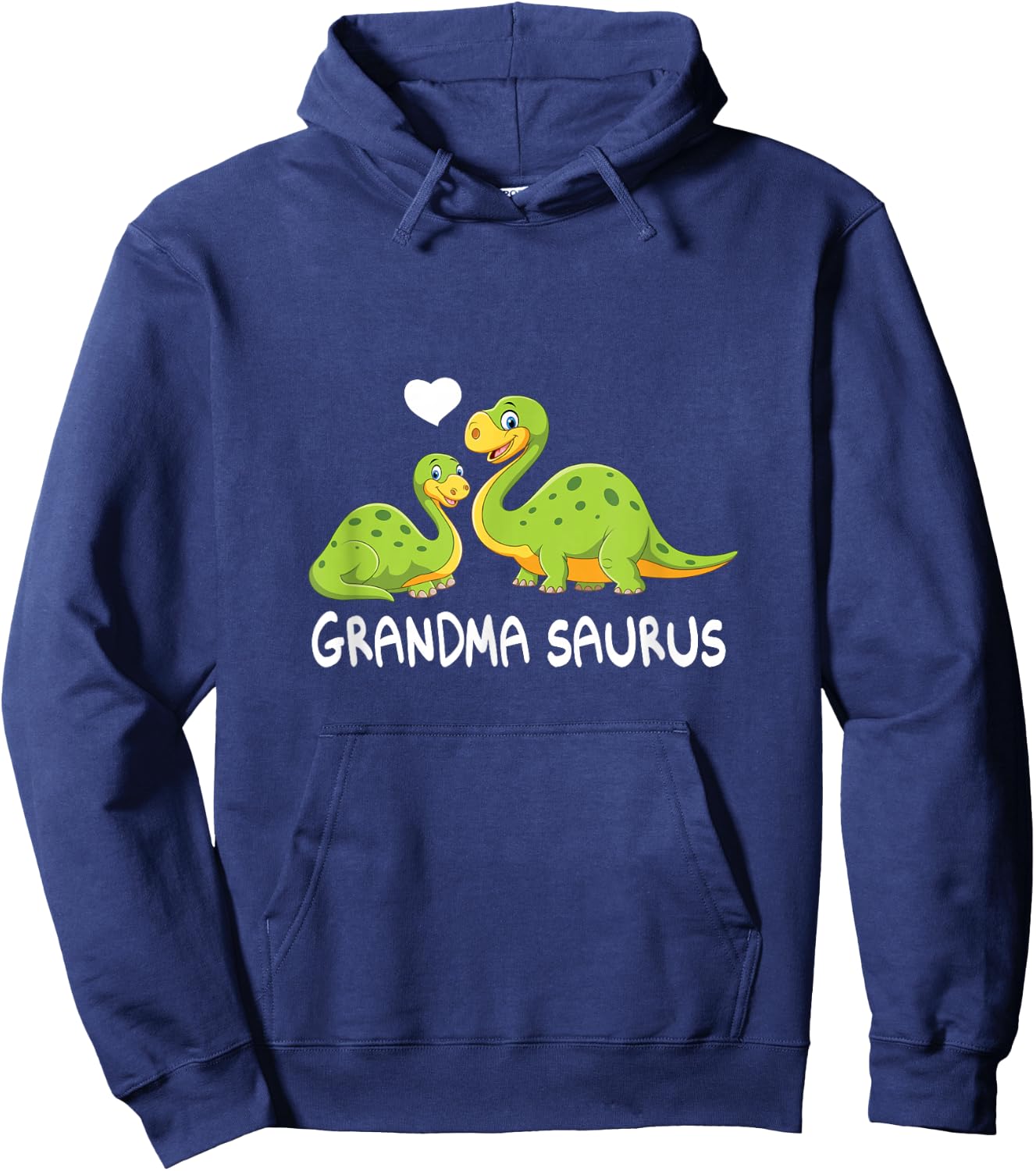 Grandma Saurus Grandmasaurus cute and funny women girls kids Hoodie - Hoodie | Navy
