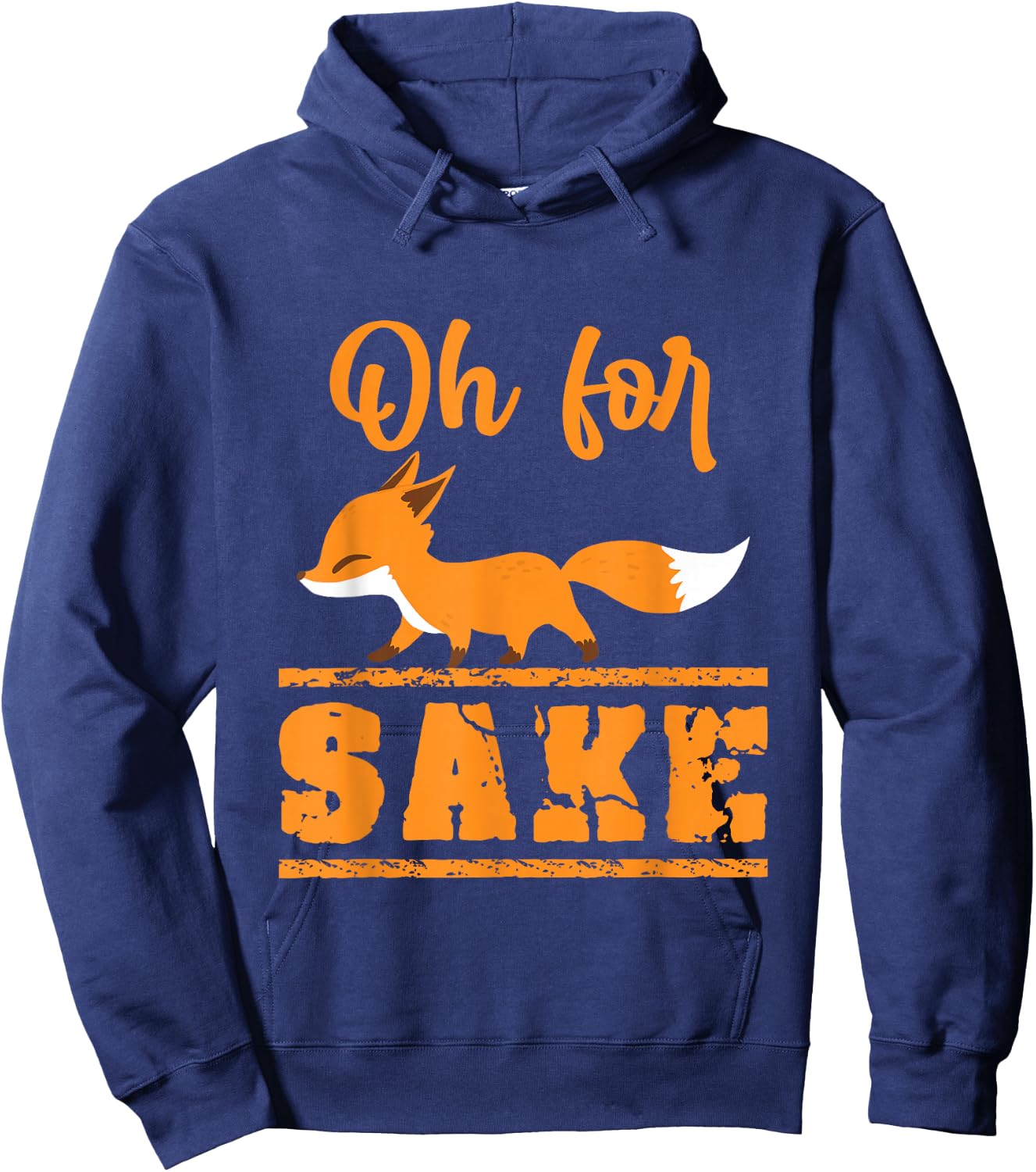 Fox Abstract Foxes Nature Wild Cute Animal Wild Wild Wild Hoodie - Hoodie | Navy