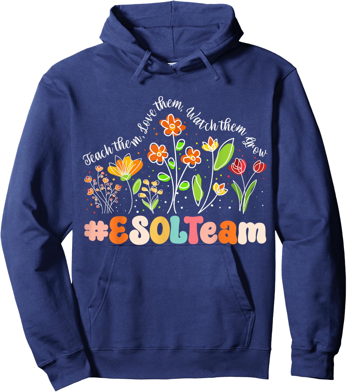 ESOL Team Appreciation Week Teacher Back to School Hoodie - Hoodie | Navy