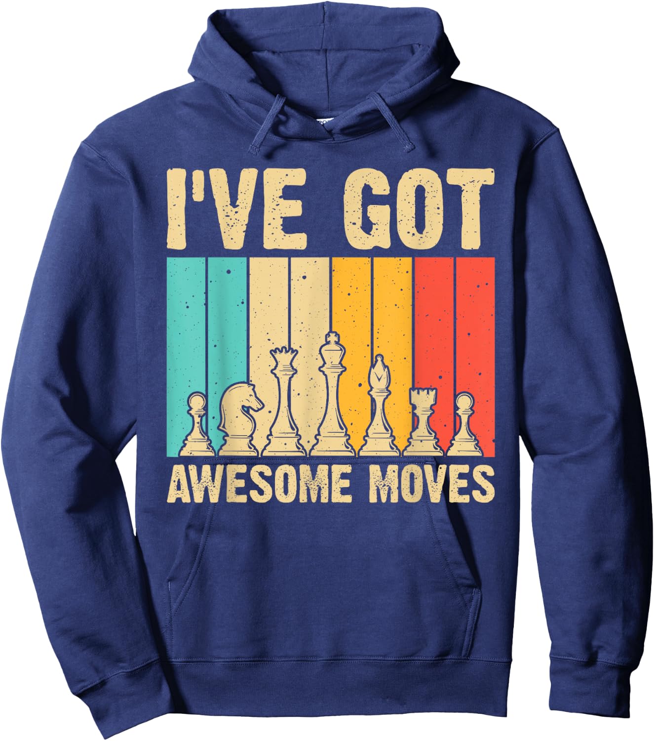 Funny Chess Gift Chess Player Men Women Kids Chess Lover Hoodie - Hoodie | Navy