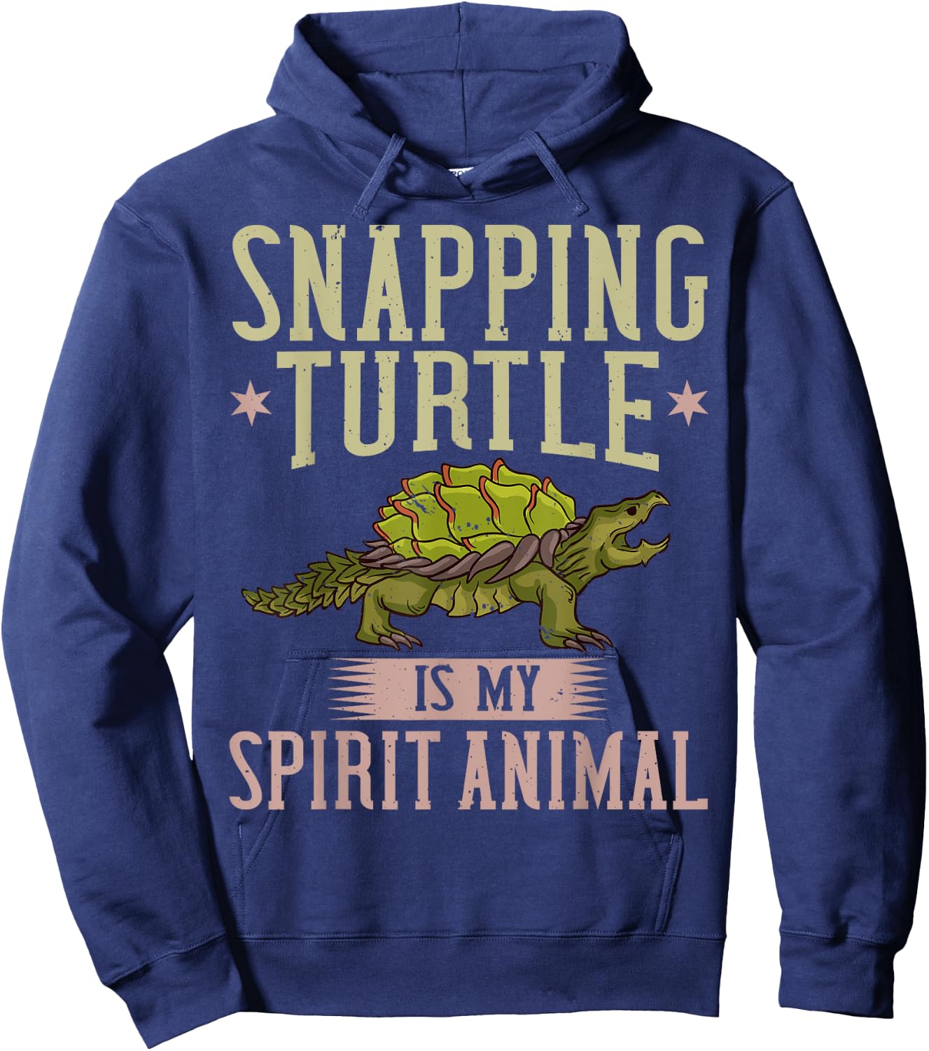 Snapping Turtle Alligator Pet Shell Hoodie - Hoodie | Navy