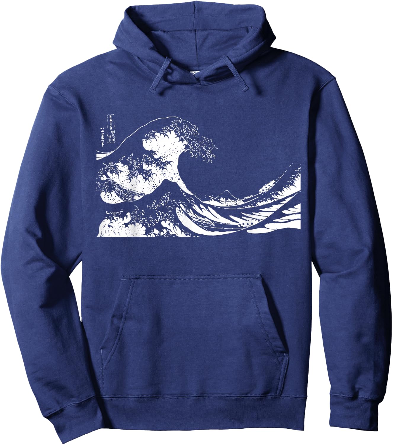 Japan Great Wave of Kanagawa Hoodie - Hoodie | Navy