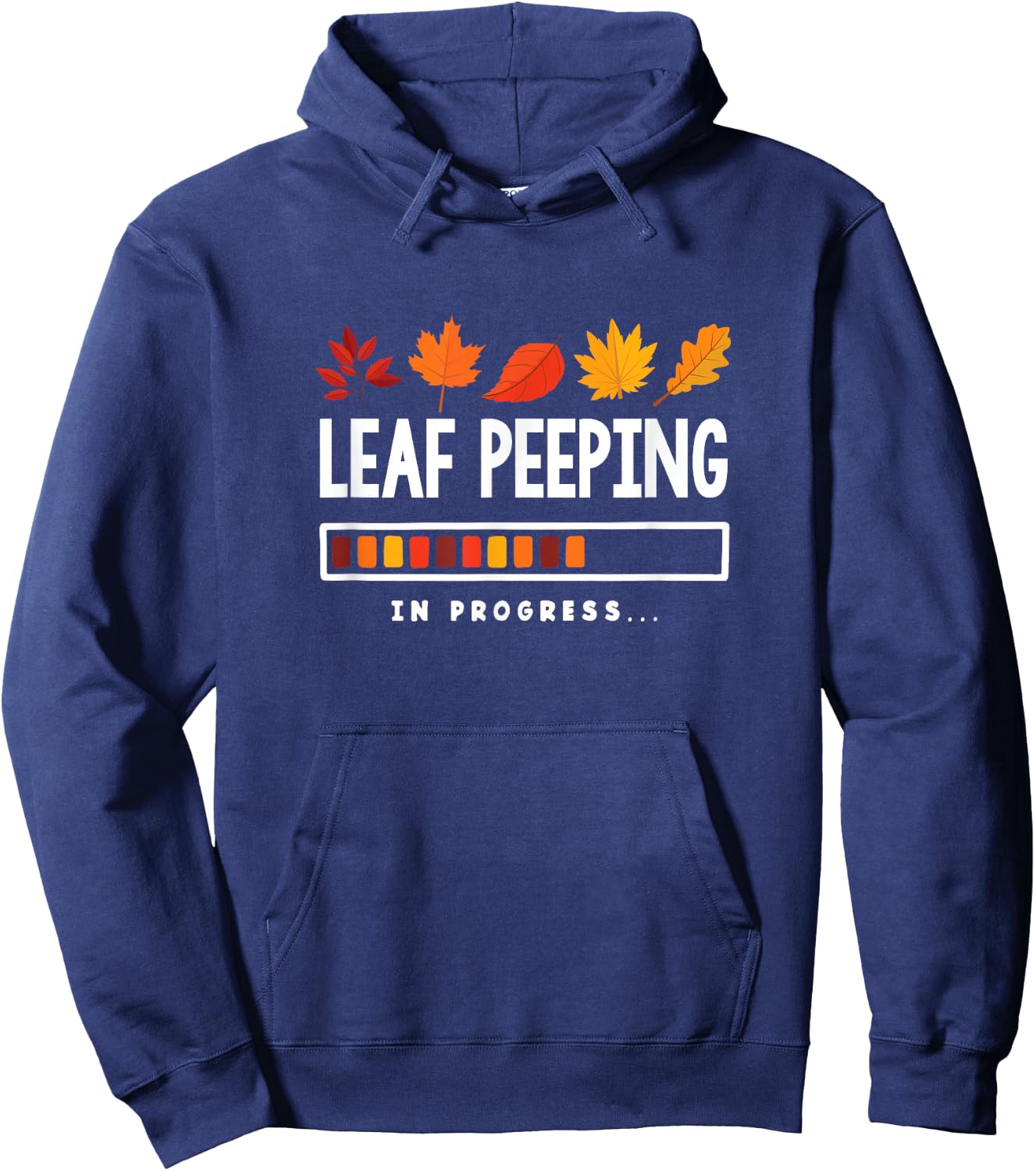 Leaf Peeping Fall Foliage Leaf Peeper Leaves Leaf Peeping Hoodie - Hoodie | Navy